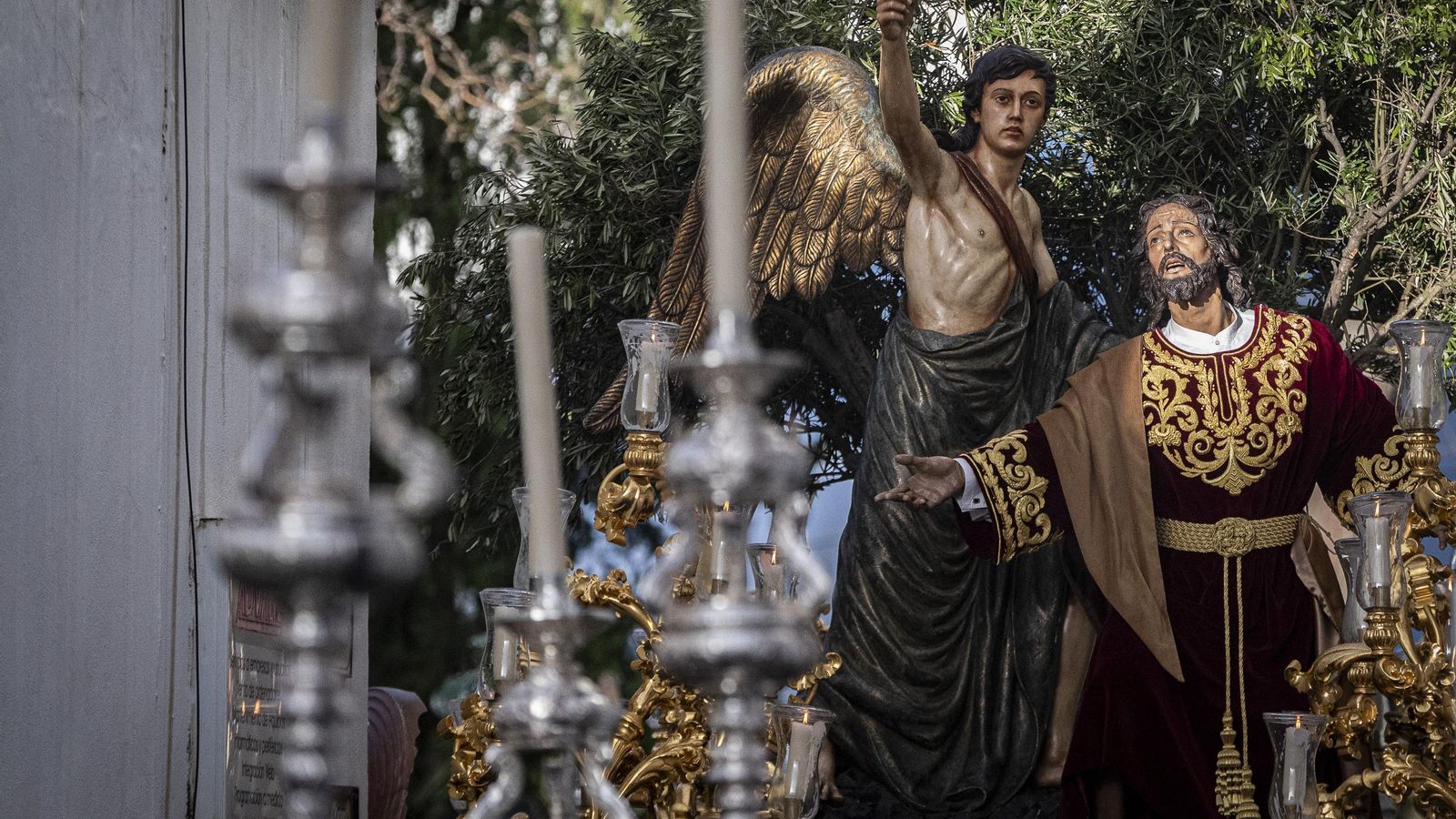 En imágenes, El Huerto de San Fernando fue la única hermandad del Martes Santo