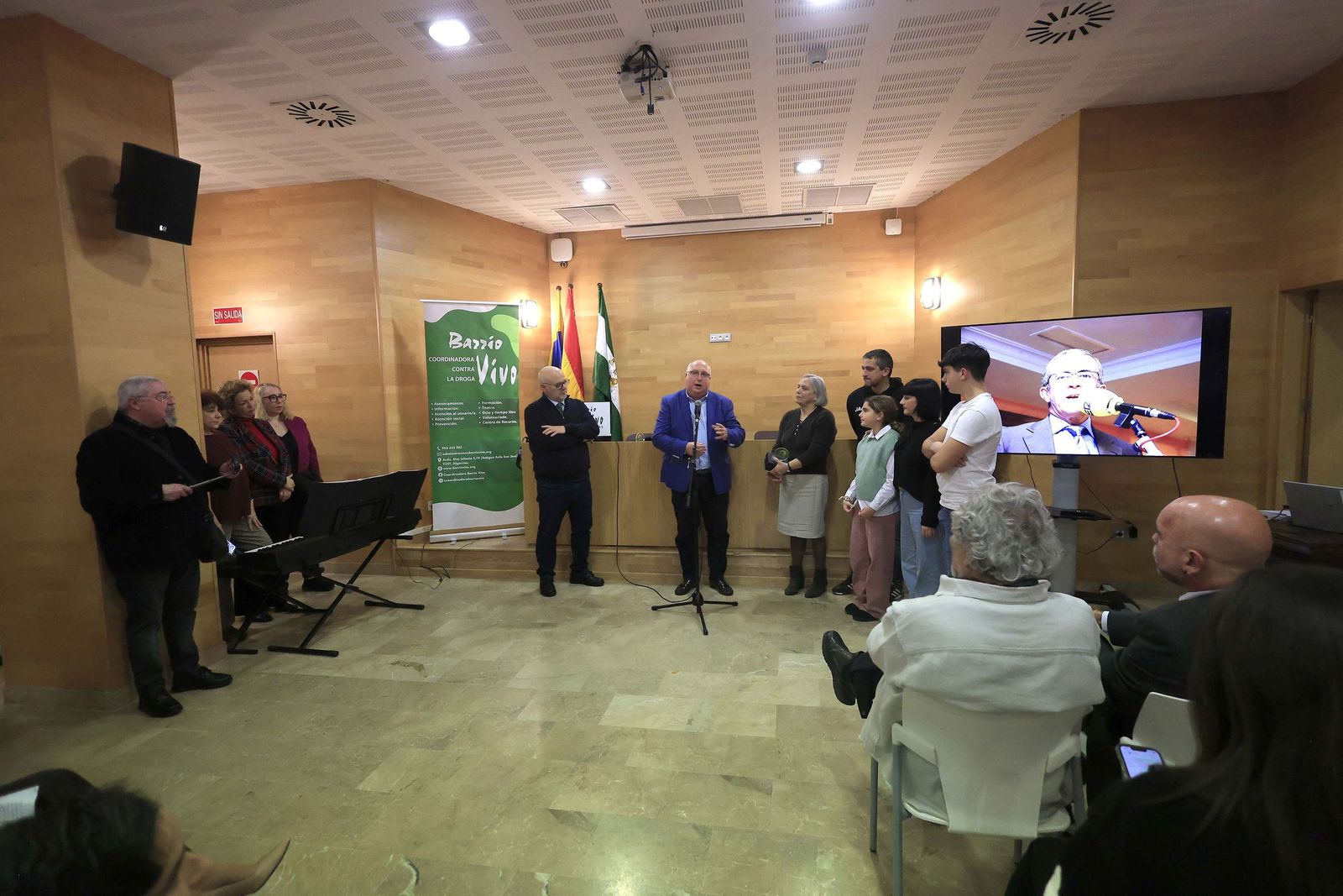 Fotos del acto por el 35 aniversario de la coordinadora Barrio Vivo de Algeciras