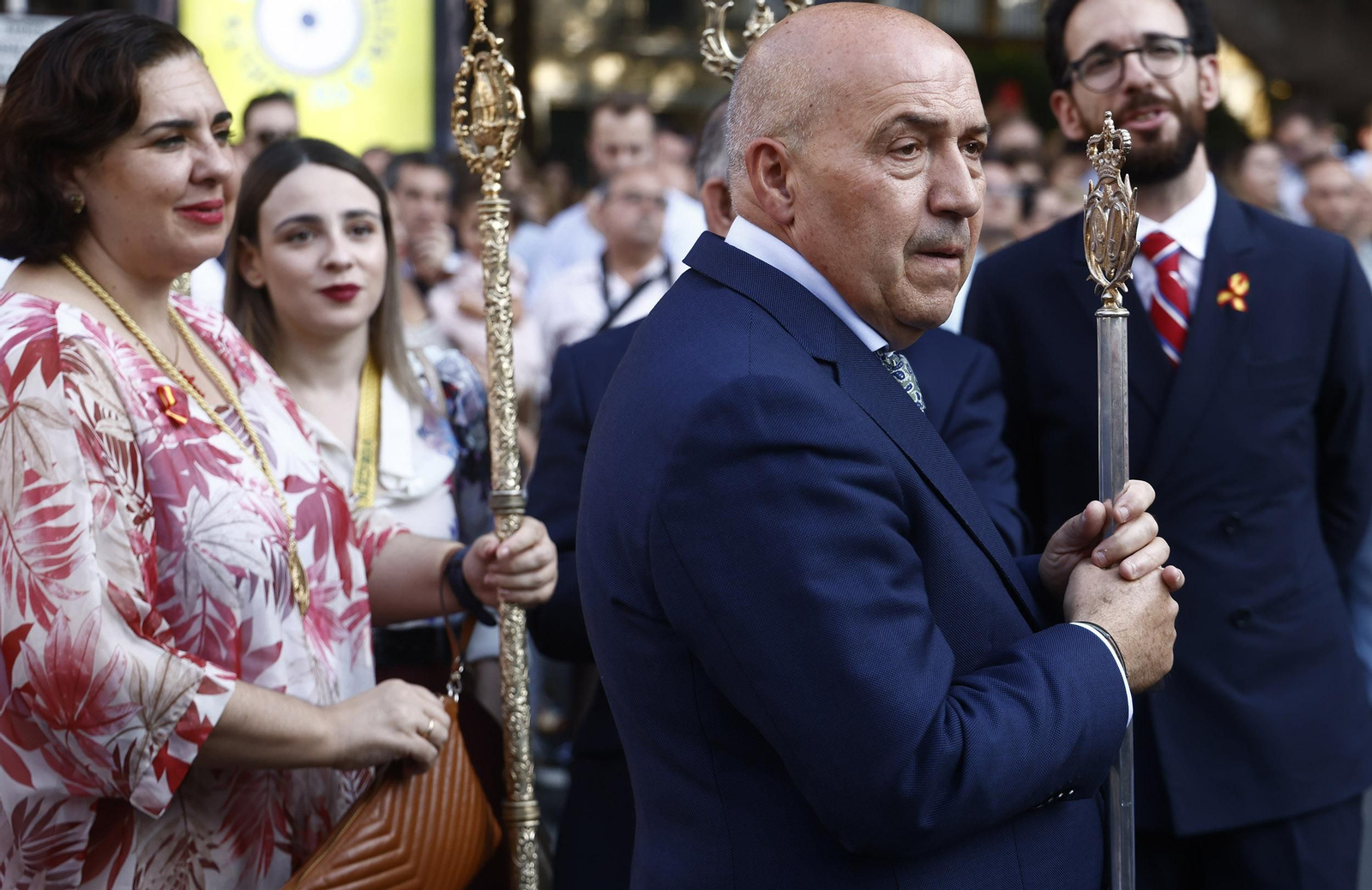La procesión de la Virgen del Pilar, en imágenes