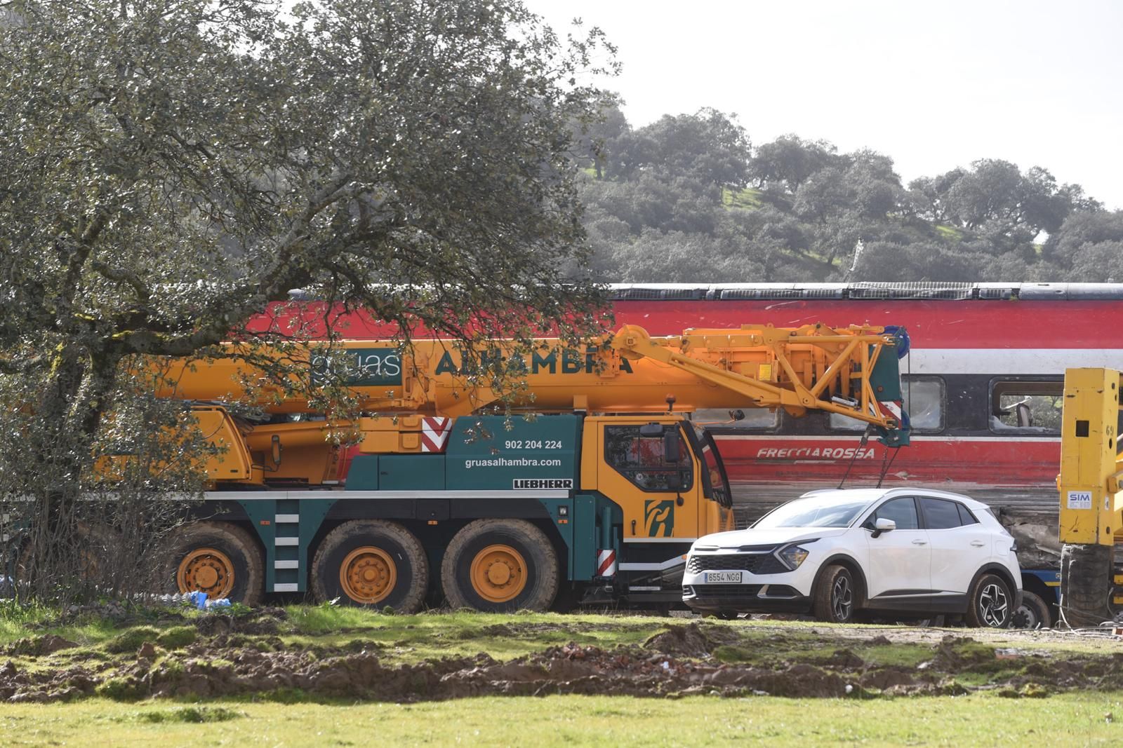 Dispositivo de búsqueda de dos desaparecidos en Adamuz