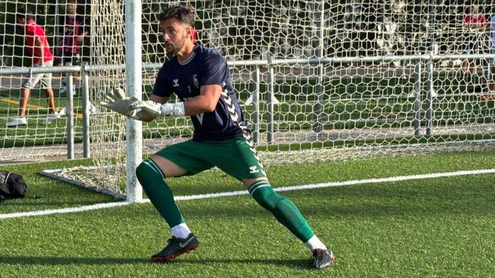 Rodri Gea, en un partido de pretemporada
