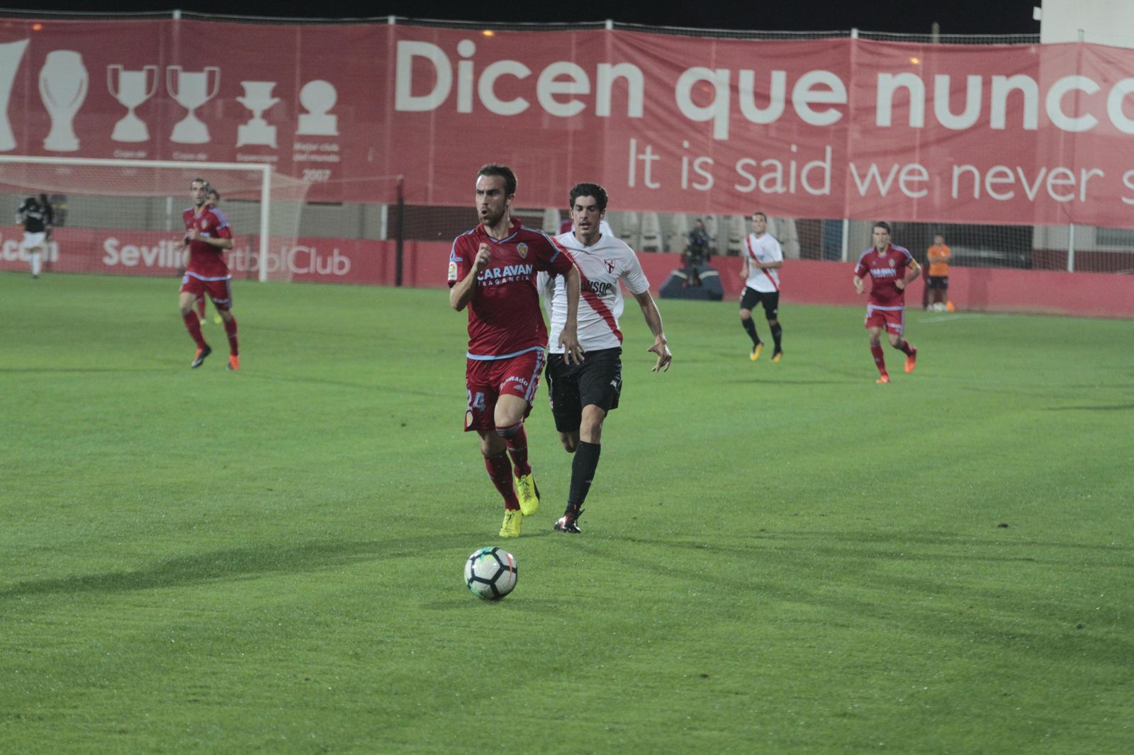 Las imágenes del Sevilla Atlético-Zaragoza