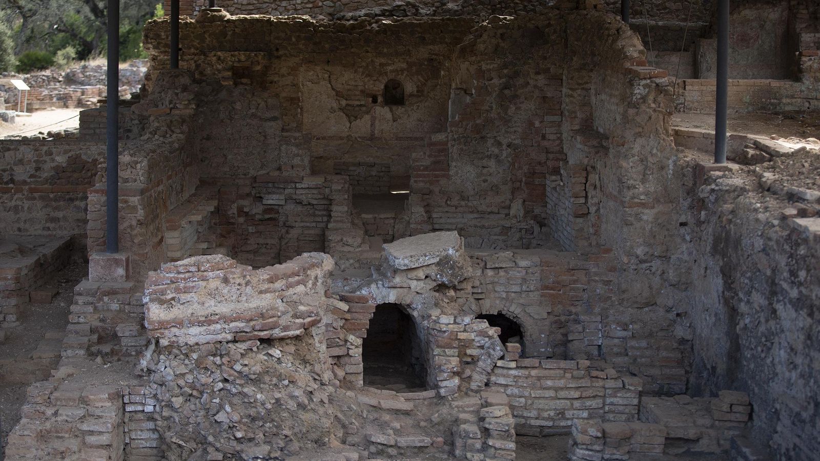El yacimiento arqueológico de Munigua.