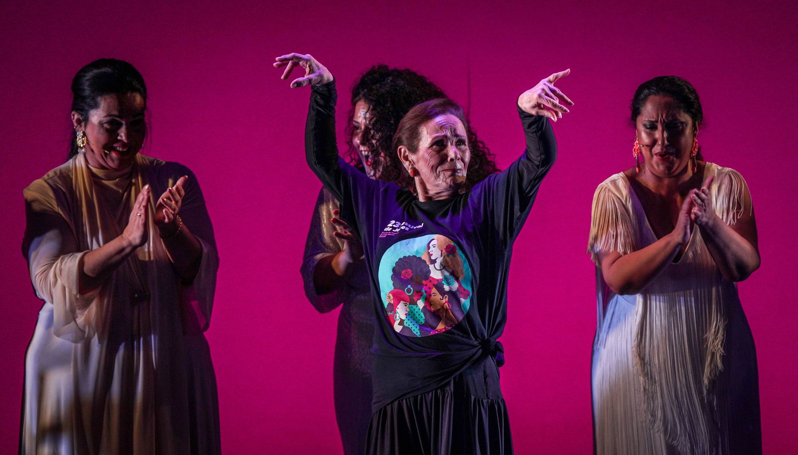 Imágenes de Mercedes Ruiz, Leonor Leal y Salomé Ramírez 'Jerez con nombre de mujer'