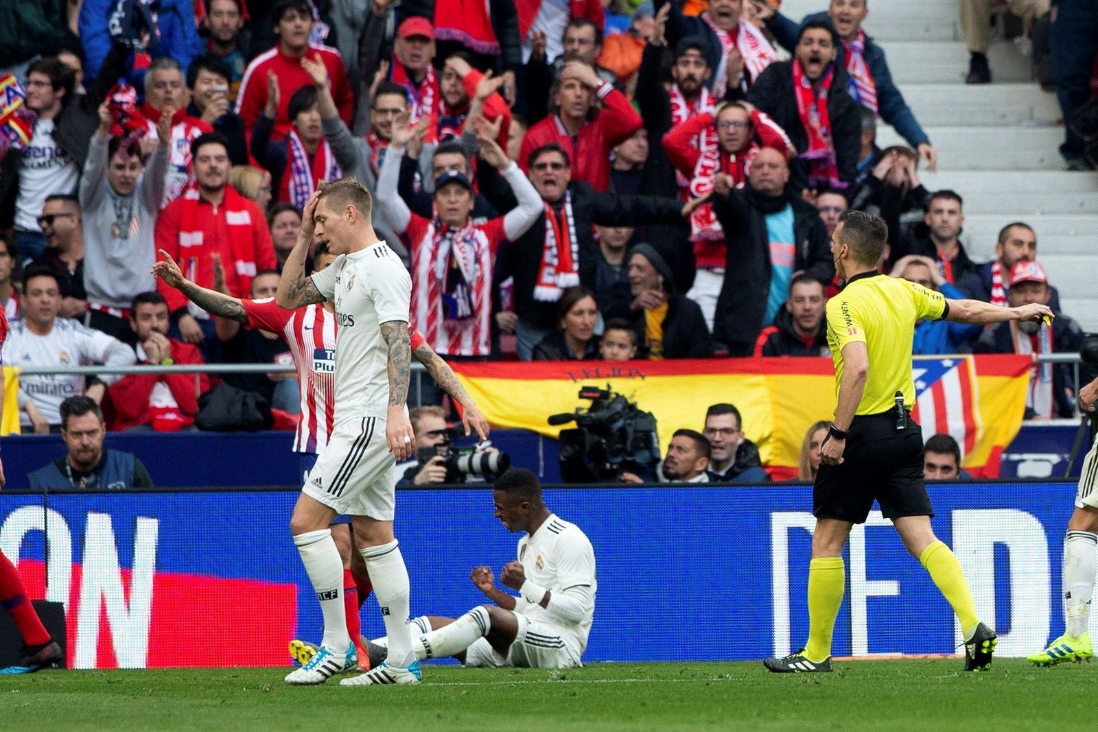 Las imágenes del Atlético de Madrid-Real Madrid