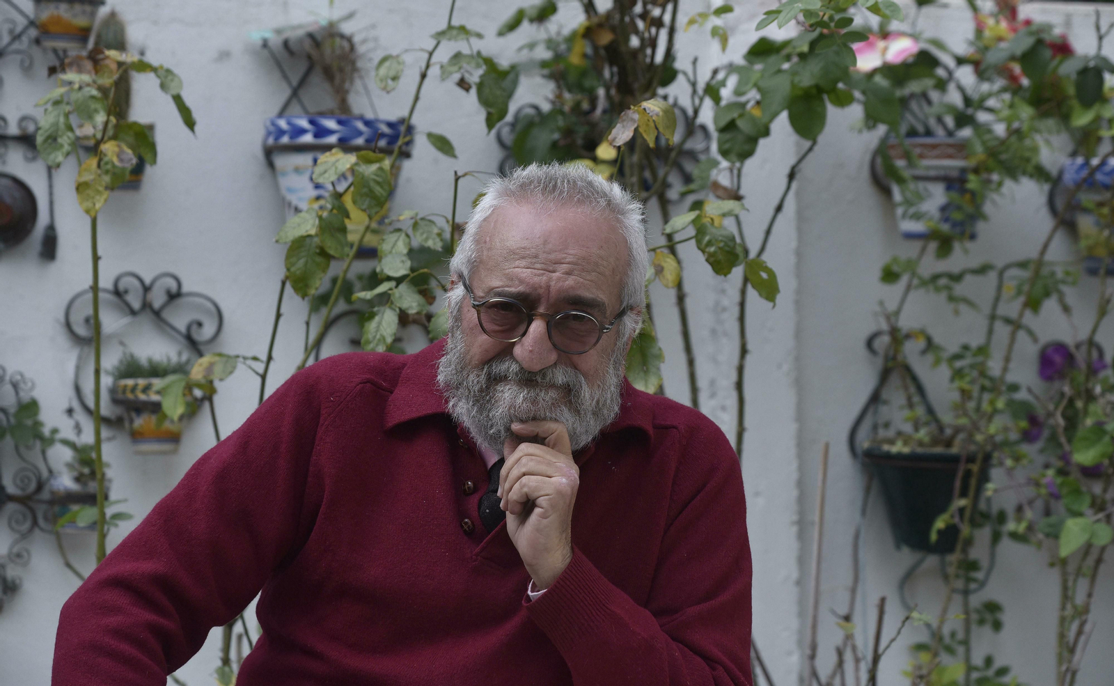 Juan Luis Manfredi, durante la entrevista.