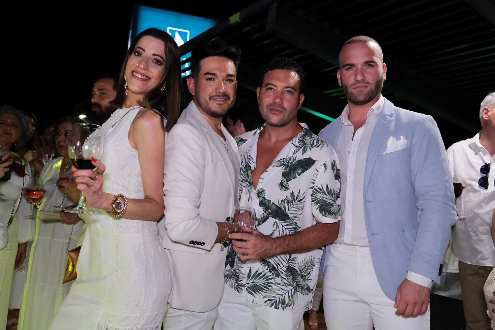 La Fiesta Blanca La Terraza Eurostars Palace de Córdoba, en imágenes