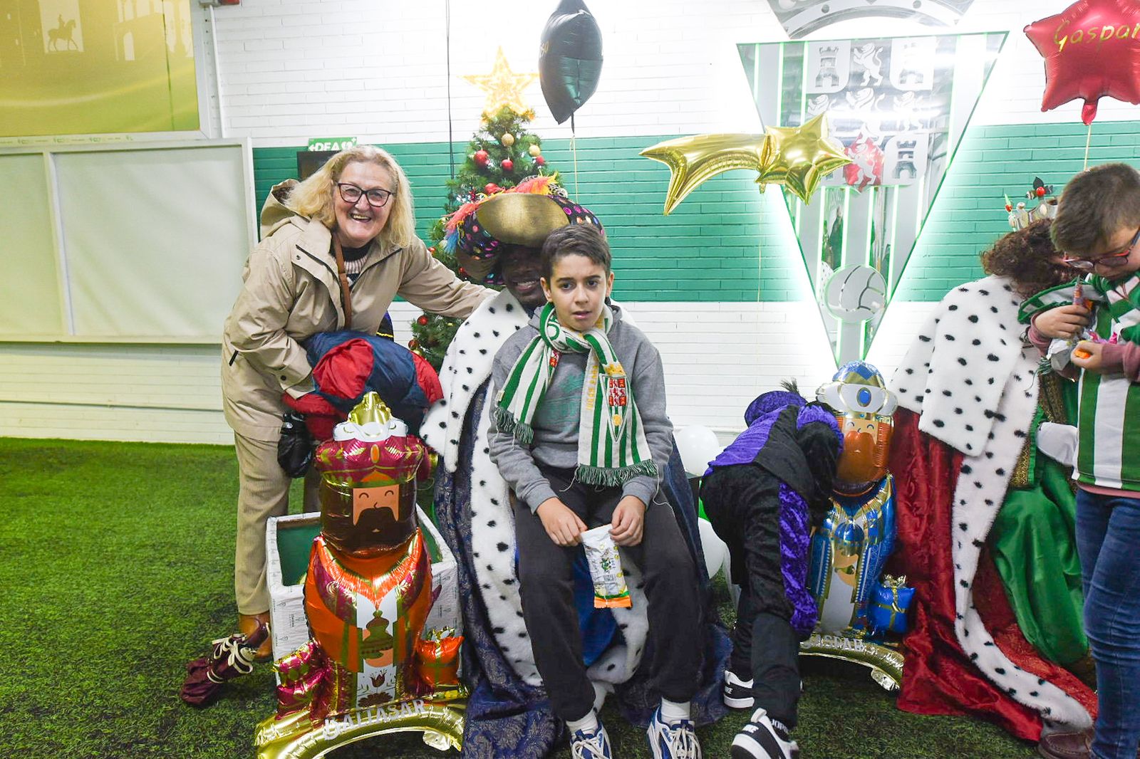 Las mejores fotos de la recepción del Córdoba CF a los Reyes Magos en El Arcángel
