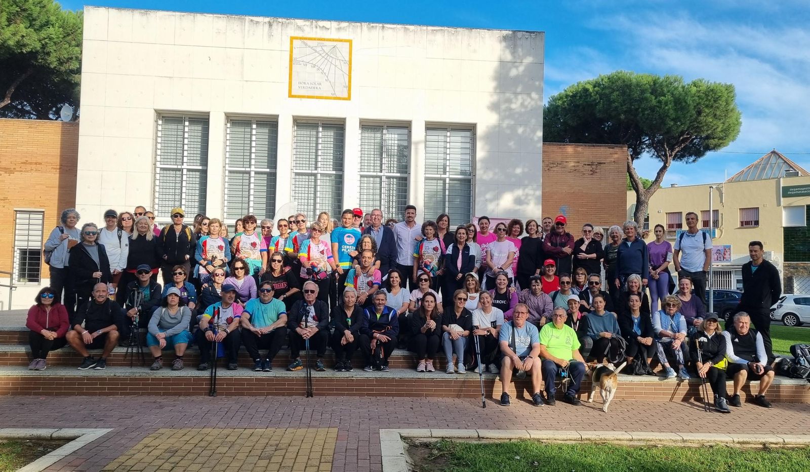 Participantes en Aljaraque en Ruta