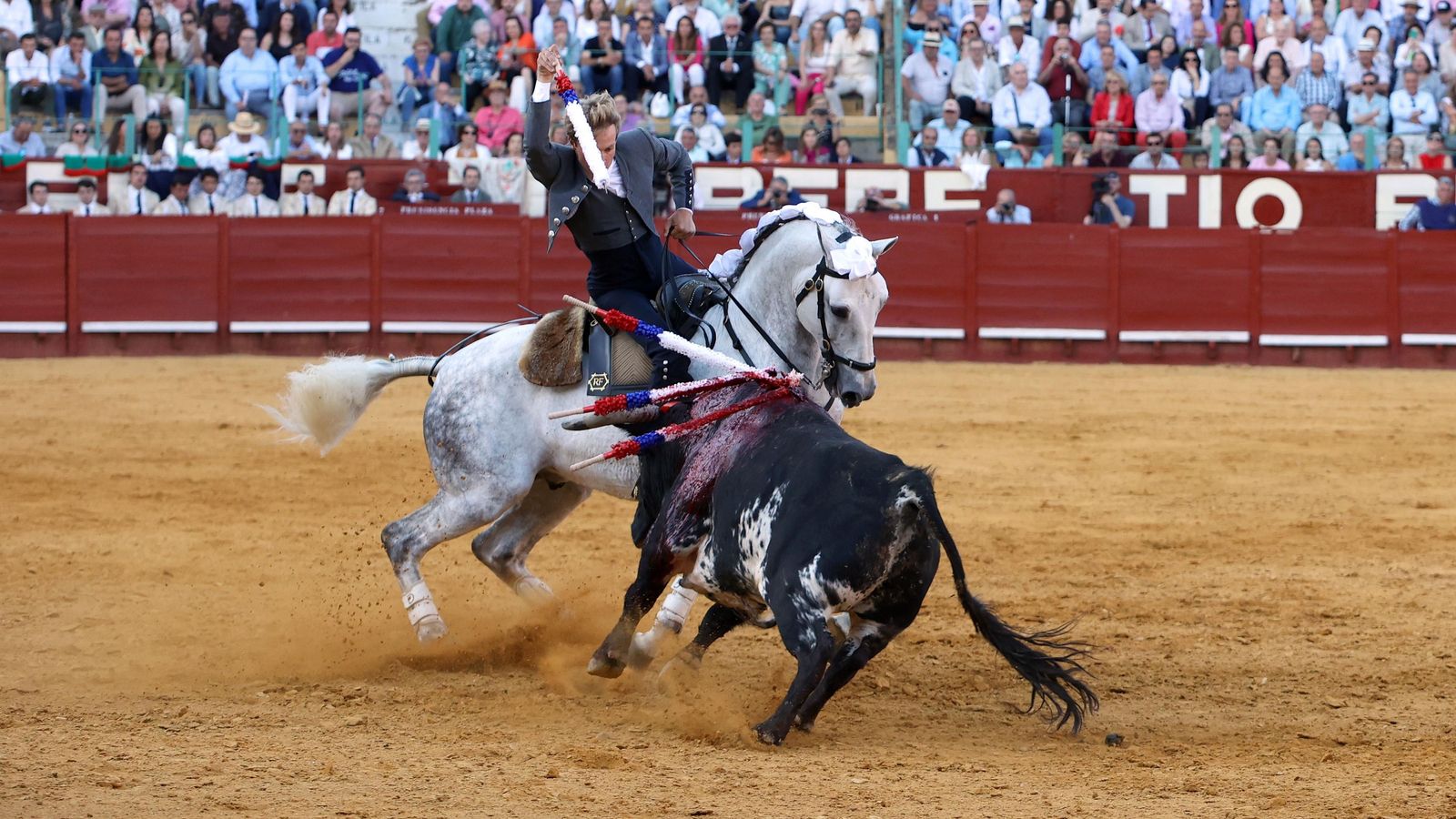 Diego Ventura, en su aplaudida actuación del pasado año.
