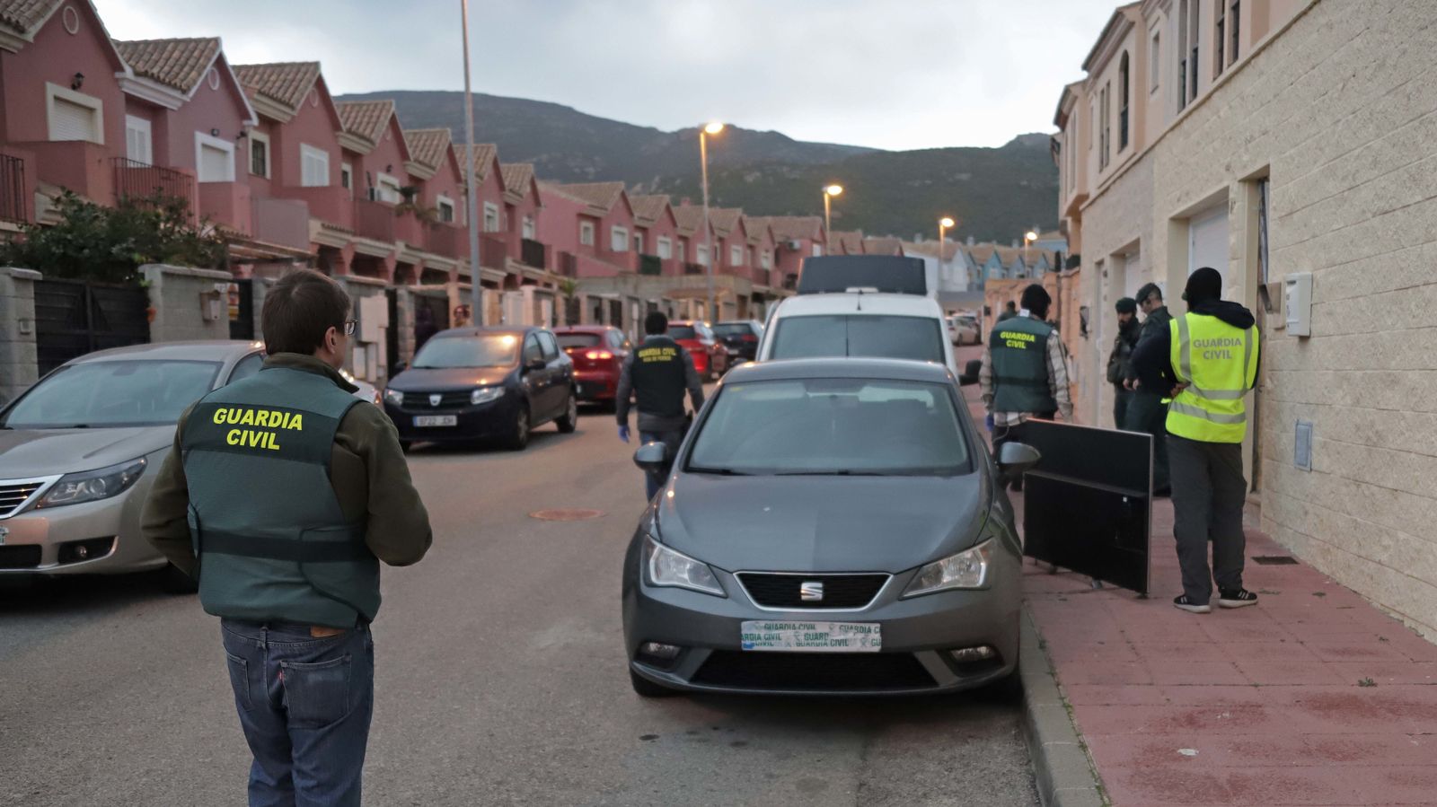 Imágenes de la operación antidroga en el Campo de Gibraltar