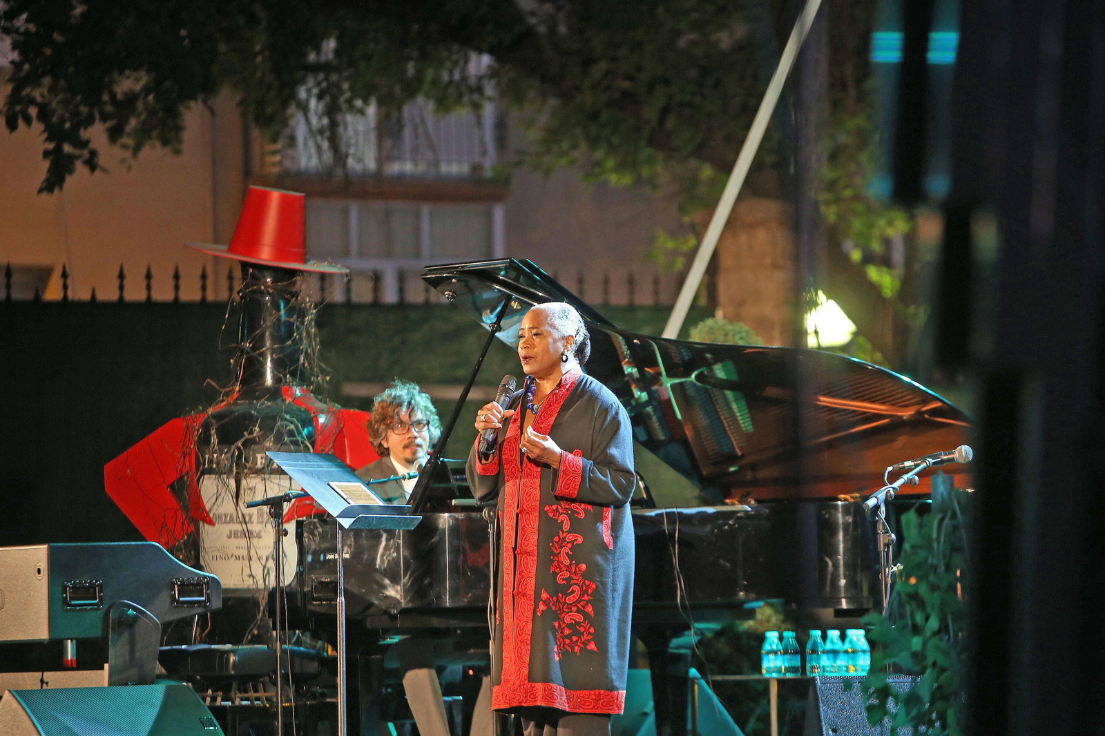 Un momento del concierto celebrado el domingo en los Jardines de la Villa Victorina.