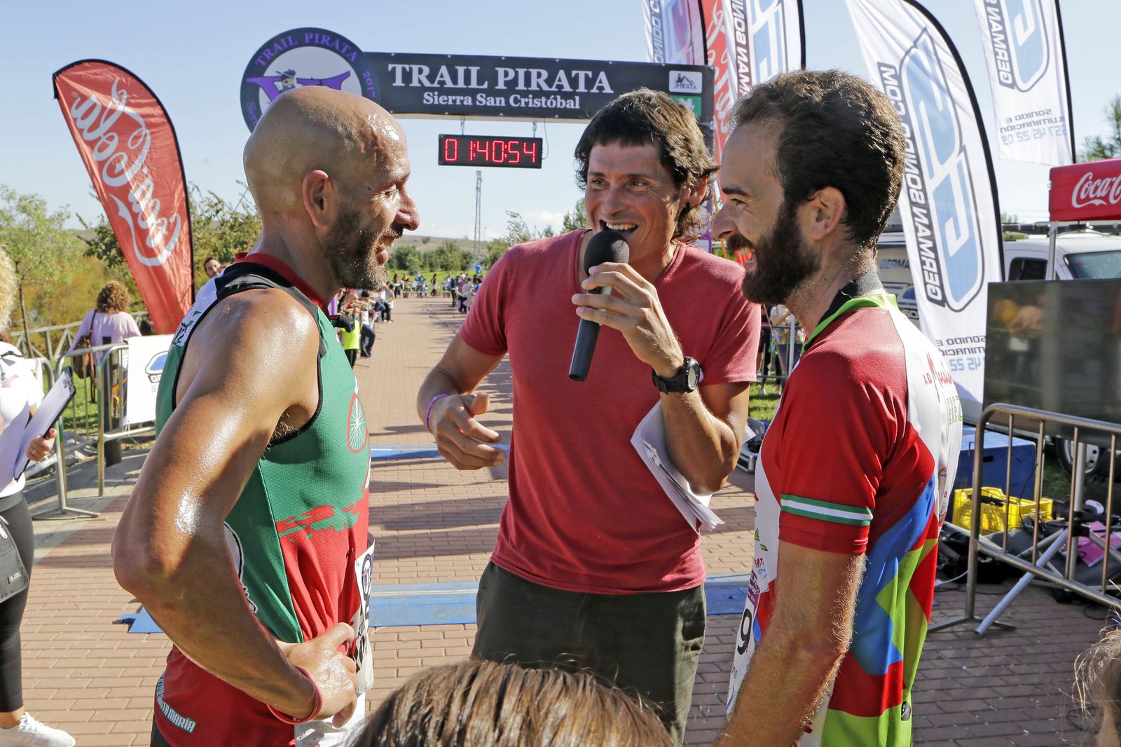 Raúl Daza y Alberto Martino, primero y segundo en 2017, conversan con Salvi García Nieto.