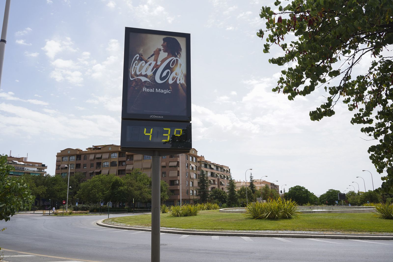 Ola de calor en Granada