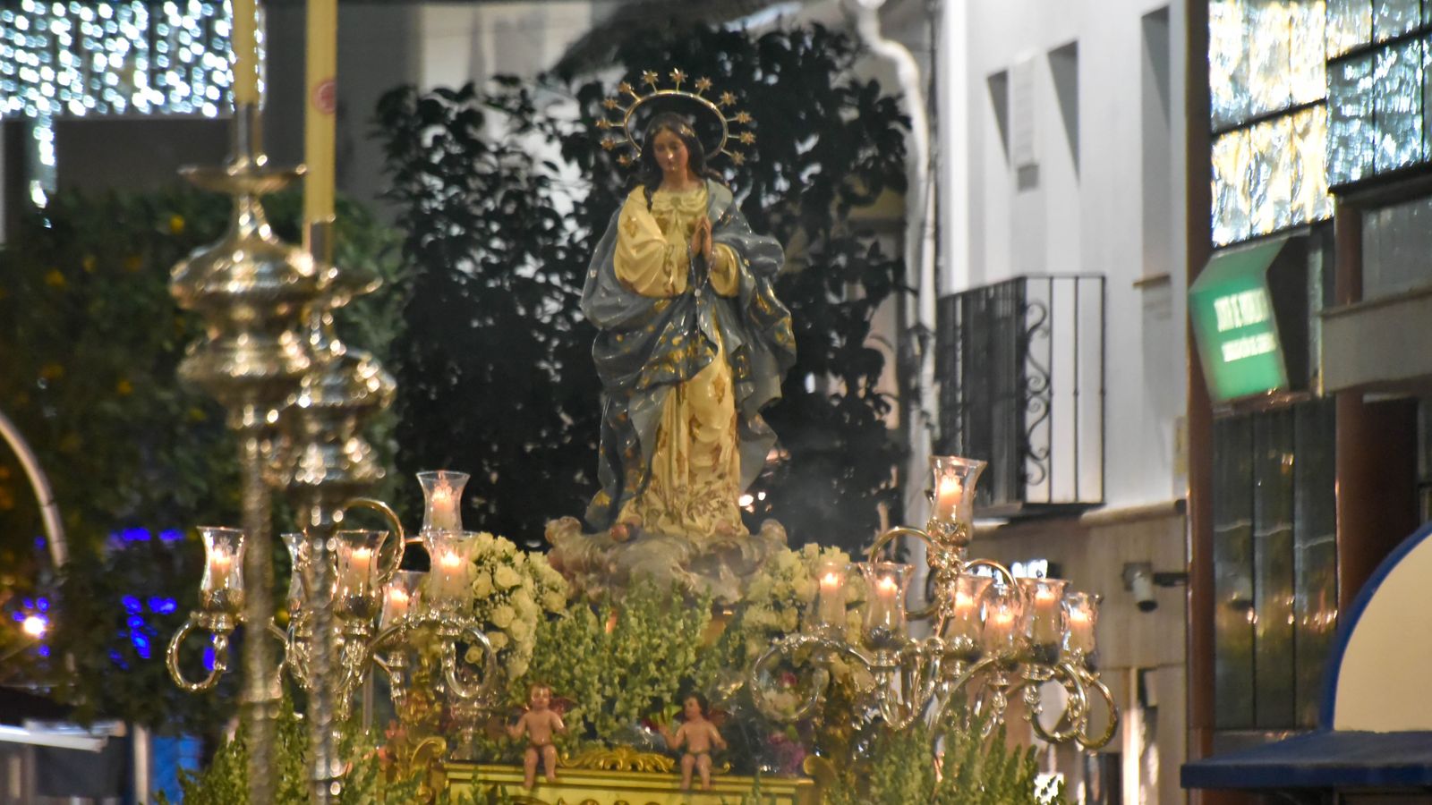 Procesión de La Inmaculada Concepción en Algeciras