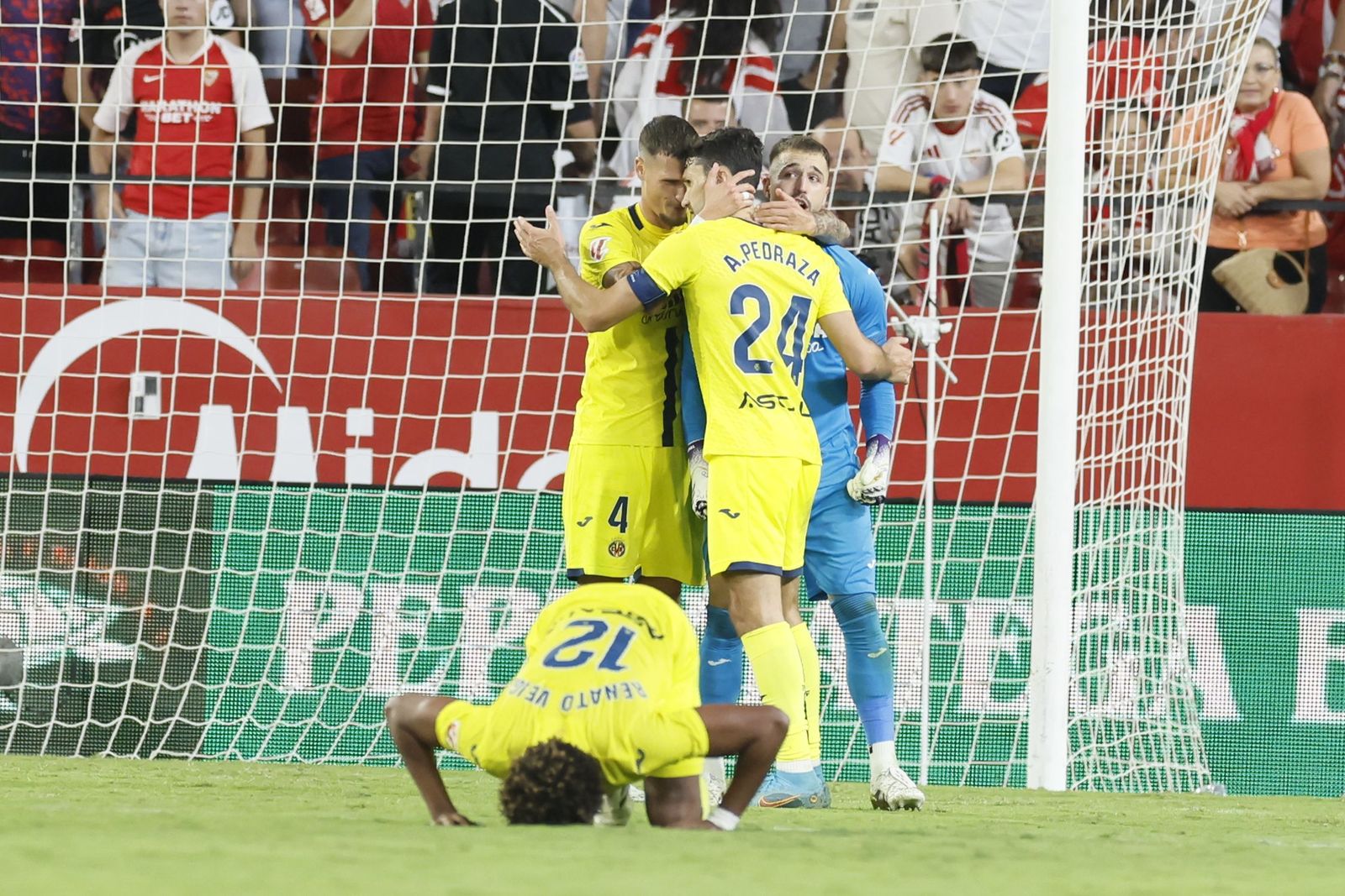 Las fotos del Sevilla-Villarreal