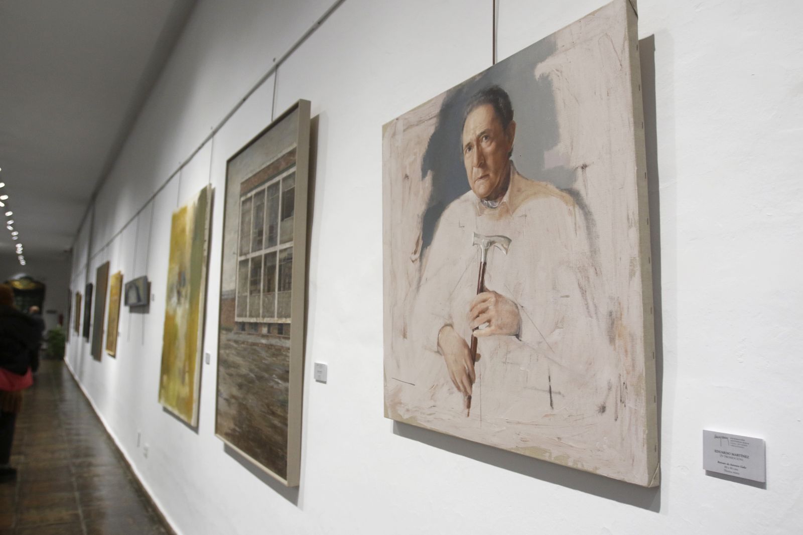 Inauguración de la exposición '04,05,06' de los residentes de la Fundación Antonio Gala, en imágenes