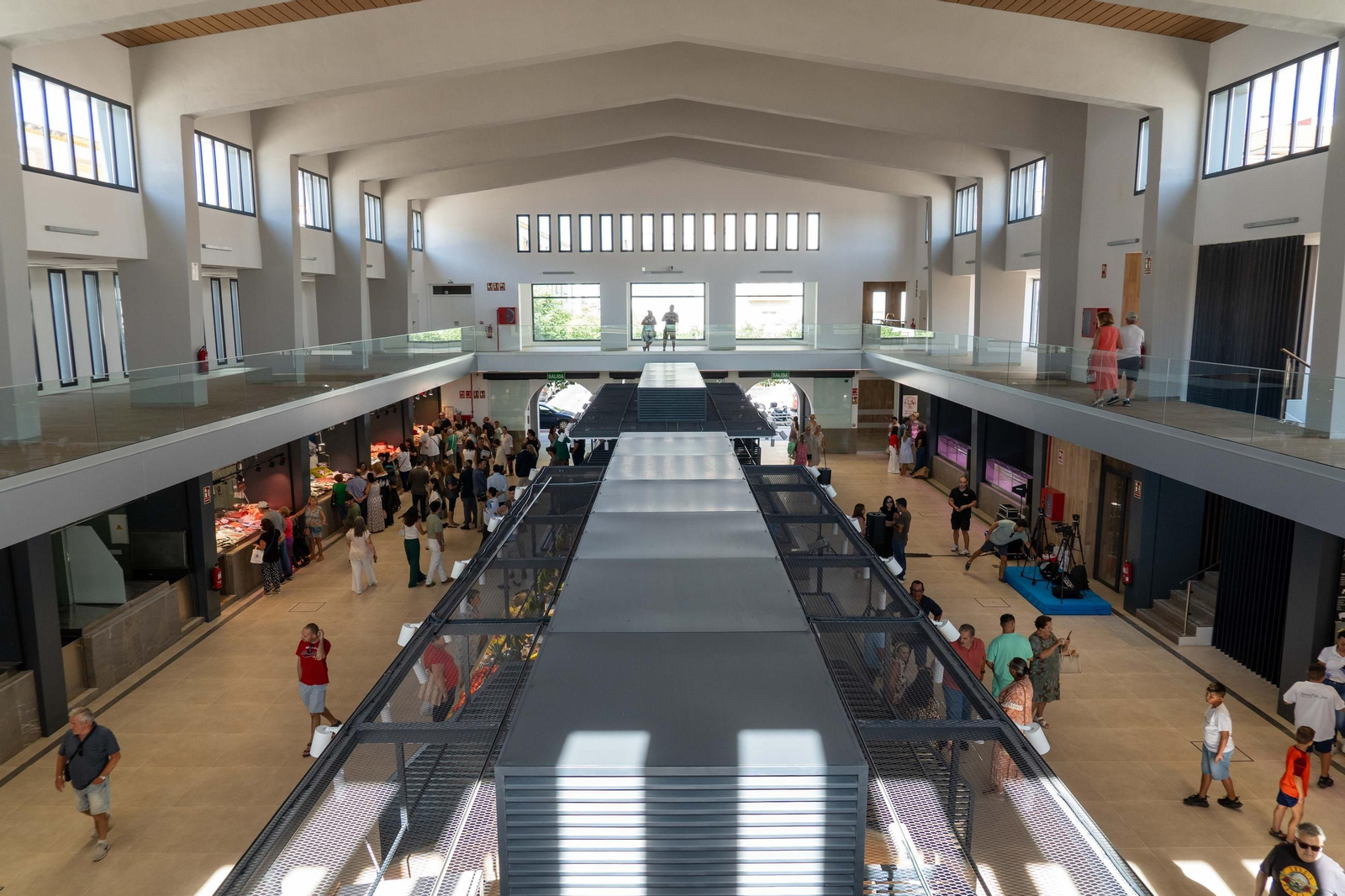 Imágenes del Mercado de San Sebastián, el día de su inauguración