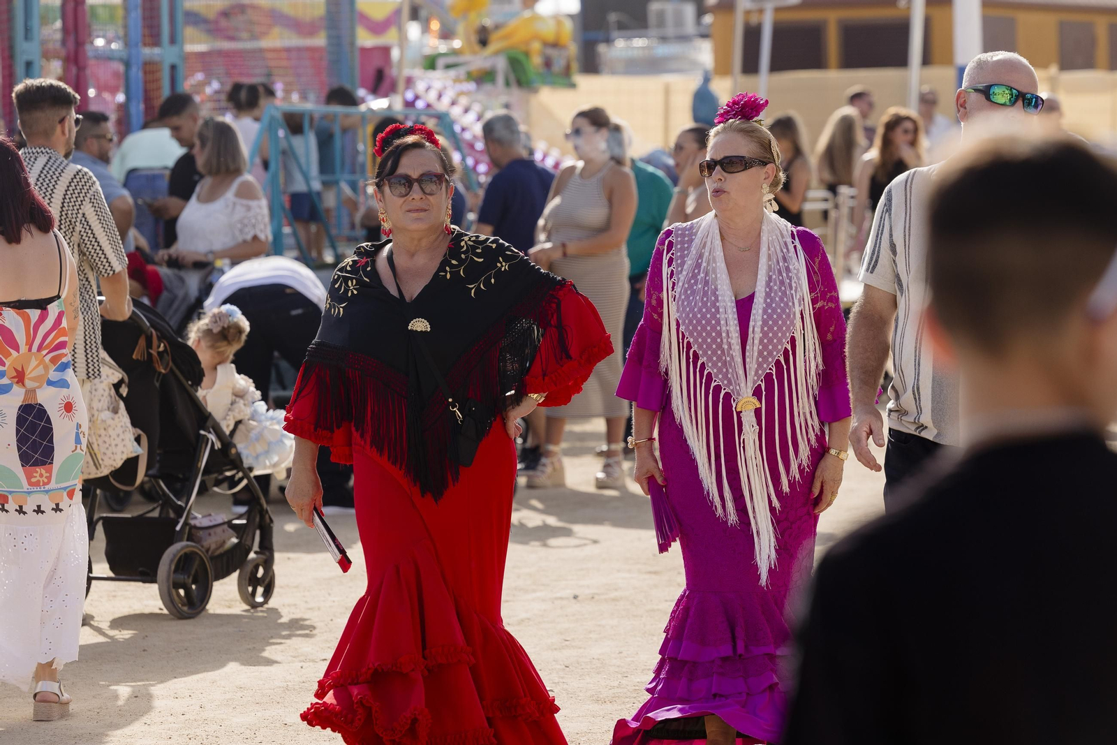 Búscate en las imágenes del domingo en la feria de Chiclana