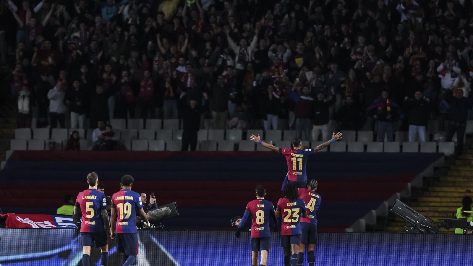 Las fotos del Barcelona-Benfica