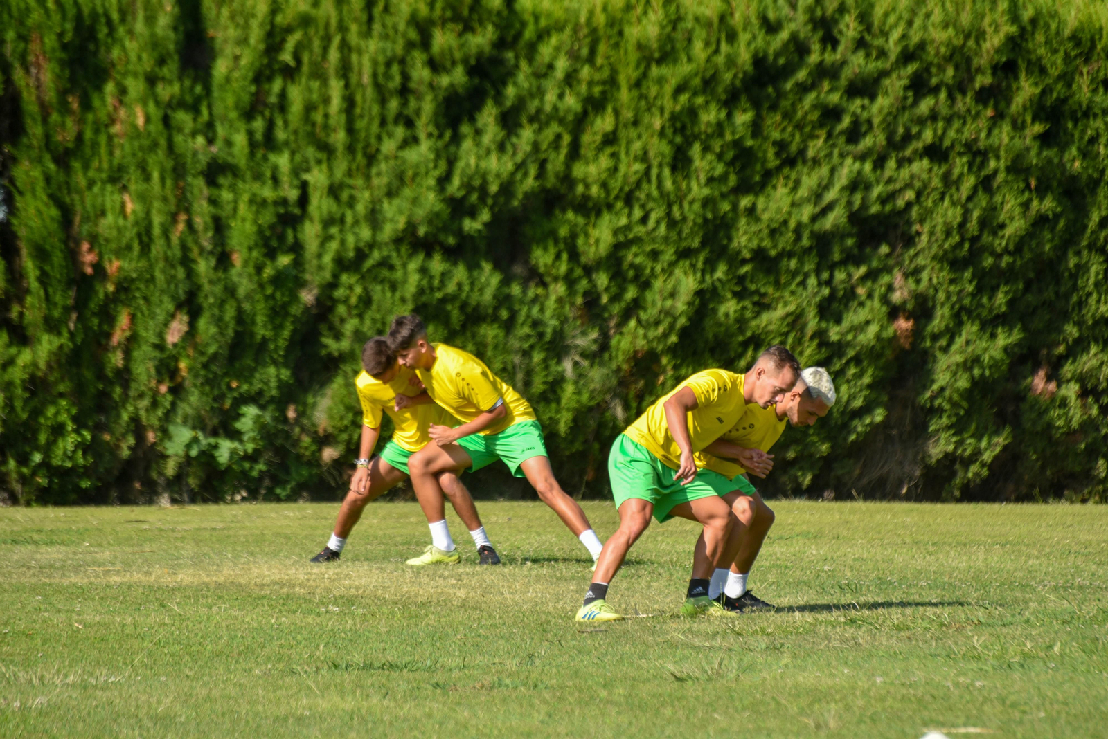 Primer entrenamiento de pretemporada de la UD Los Barrios
