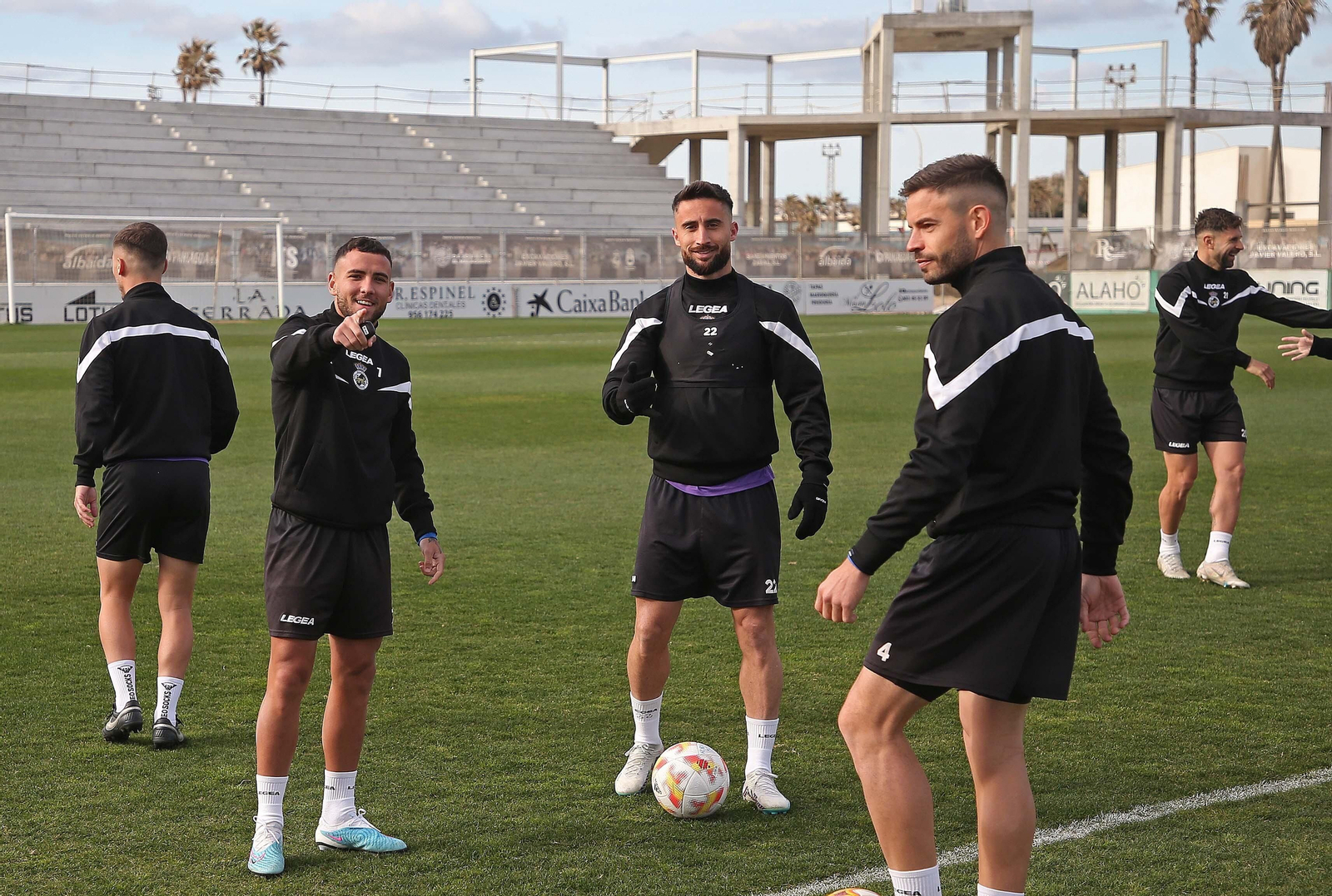 Fotos del entrenamiento de la Balona  previo al partido contra el Deportivo de La Coruña