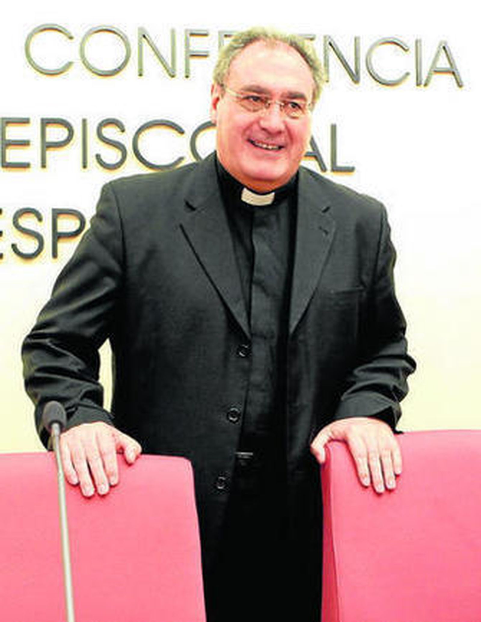 José María Gil Tamayo, portavoz de la Conferencia Episcopal.
