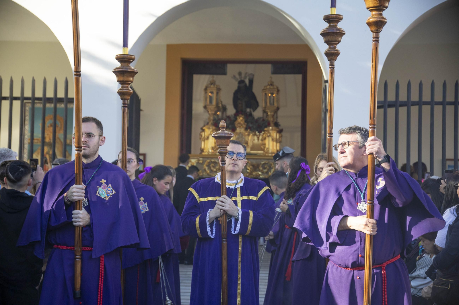 Encuentro en la Semana Santa de Almería 2025