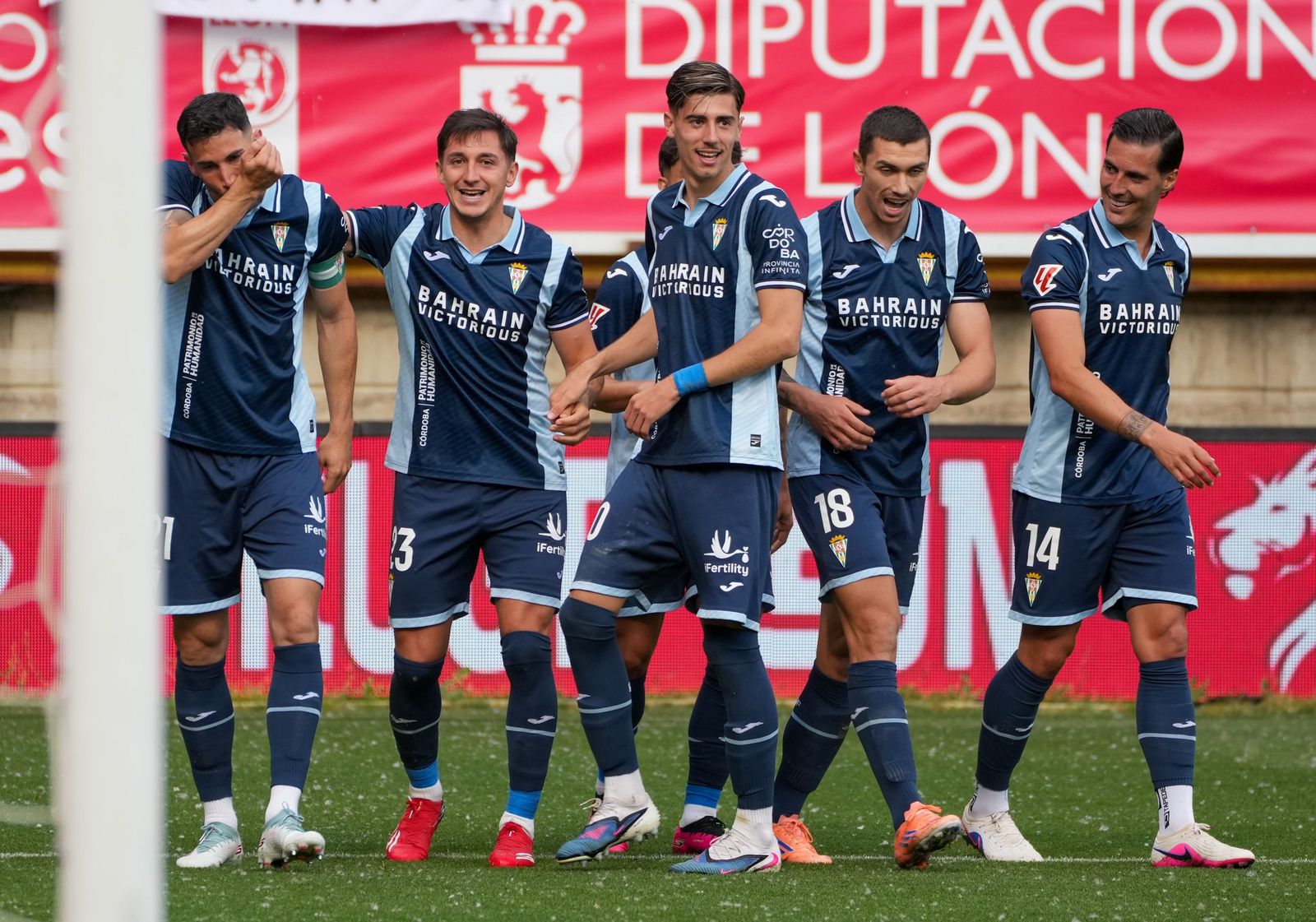 Las mejores fotos del triunfo del Córdoba CF en León