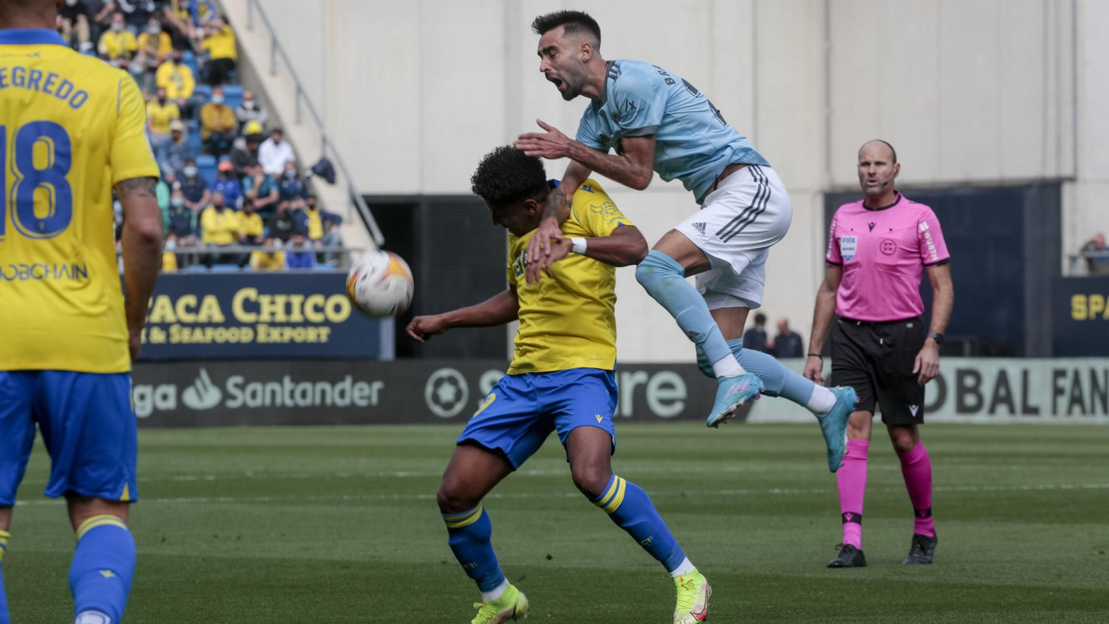 Las imágenes del partido entre el Cádiz y el Celta