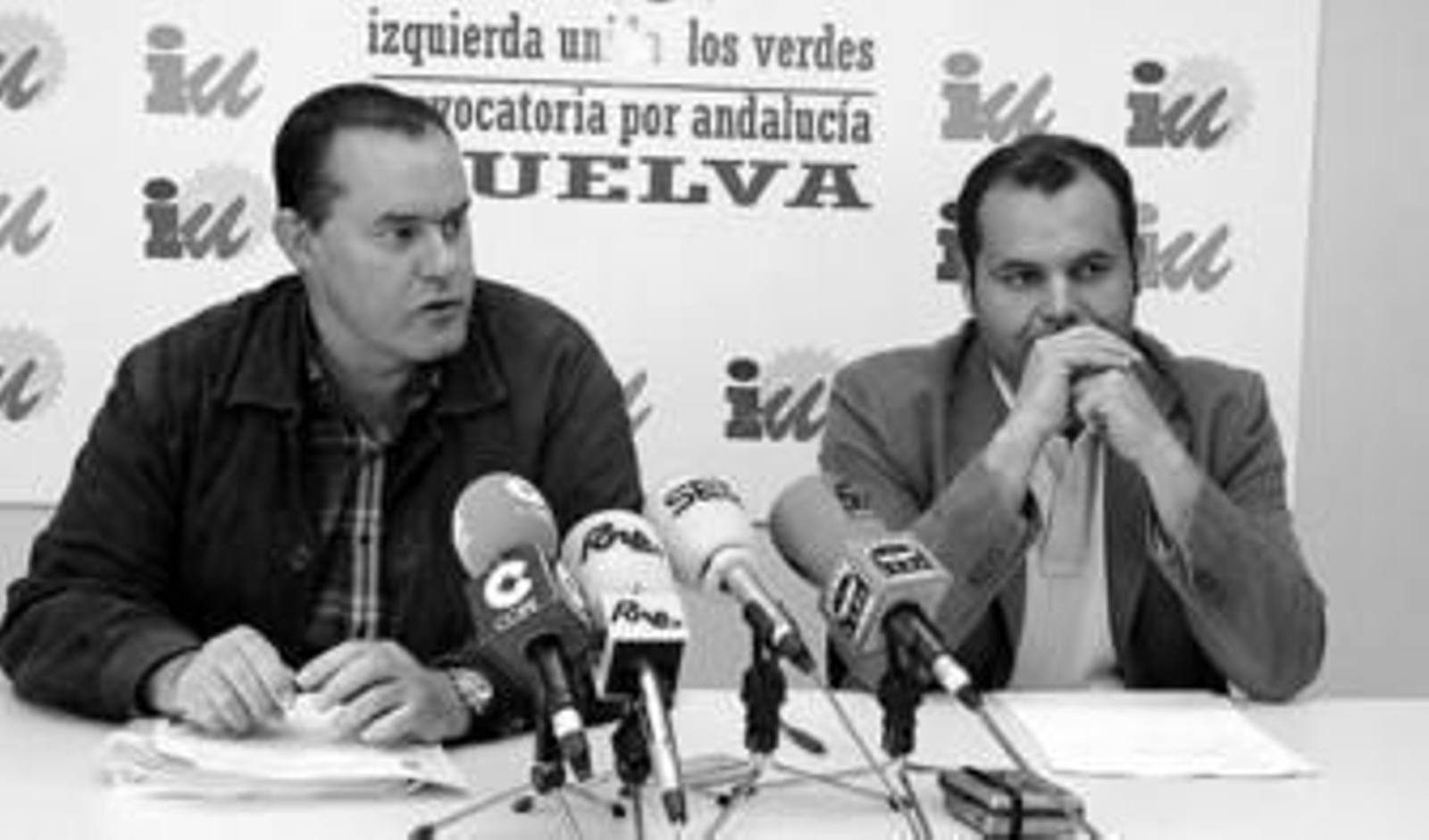 Miguel Ángel Gea y Rafael Sánchez Rufo, ayer en conferencia de prensa.