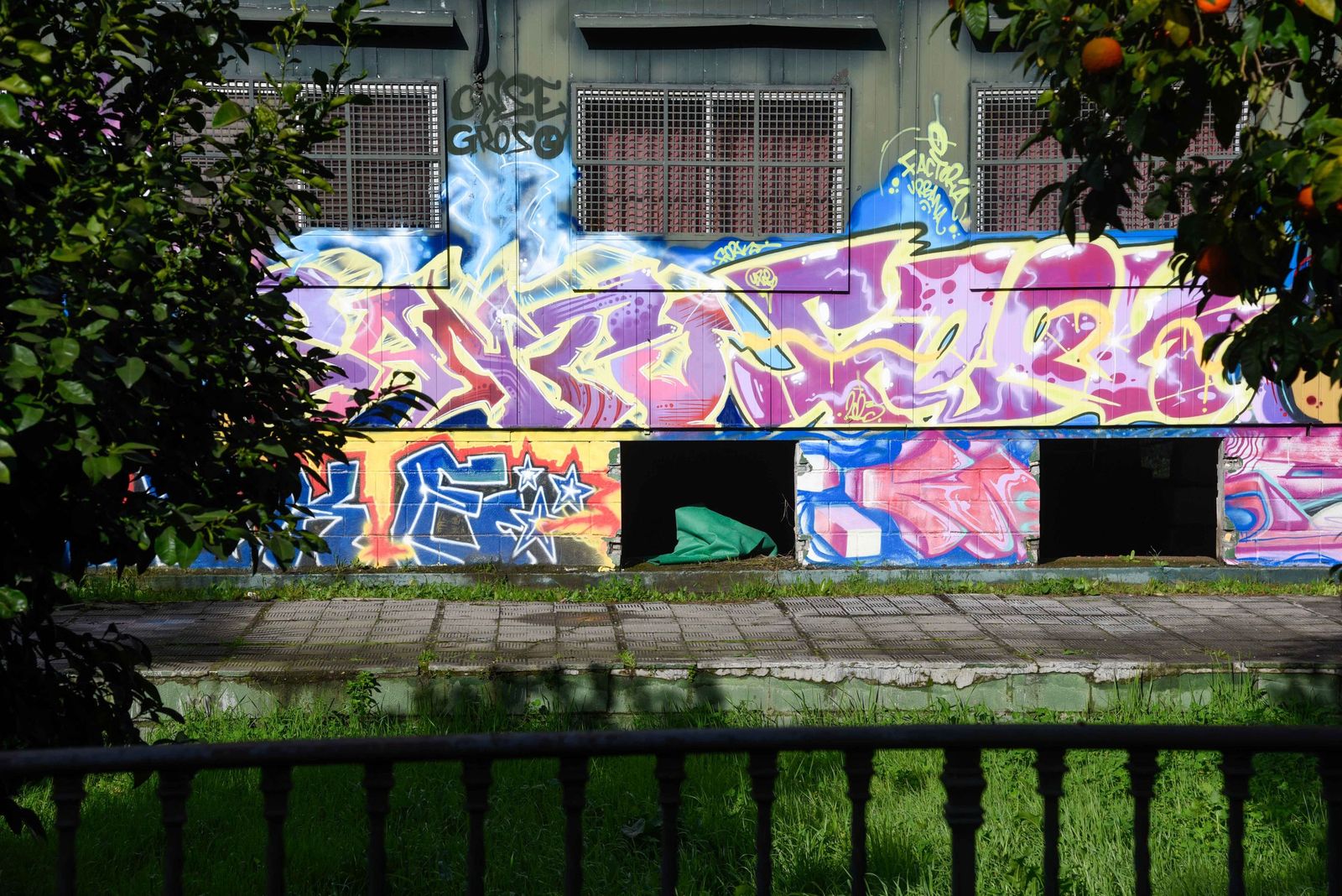 Fotografías del entorno del Teatro Lope de Vega