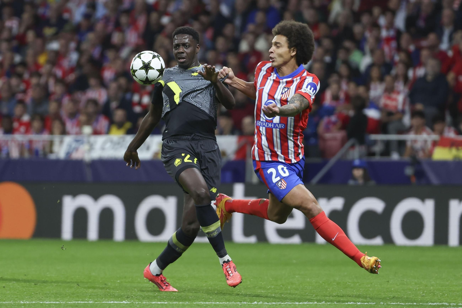 Las mejores imágenes del Atlético de Madrid en su duelo contra el Lille