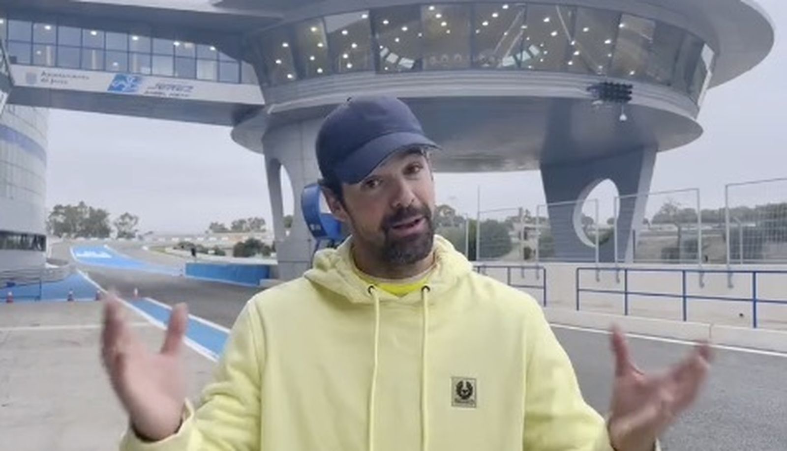 Miguel Ángel Muñoz, este sábado en el Circuito de Jerez.