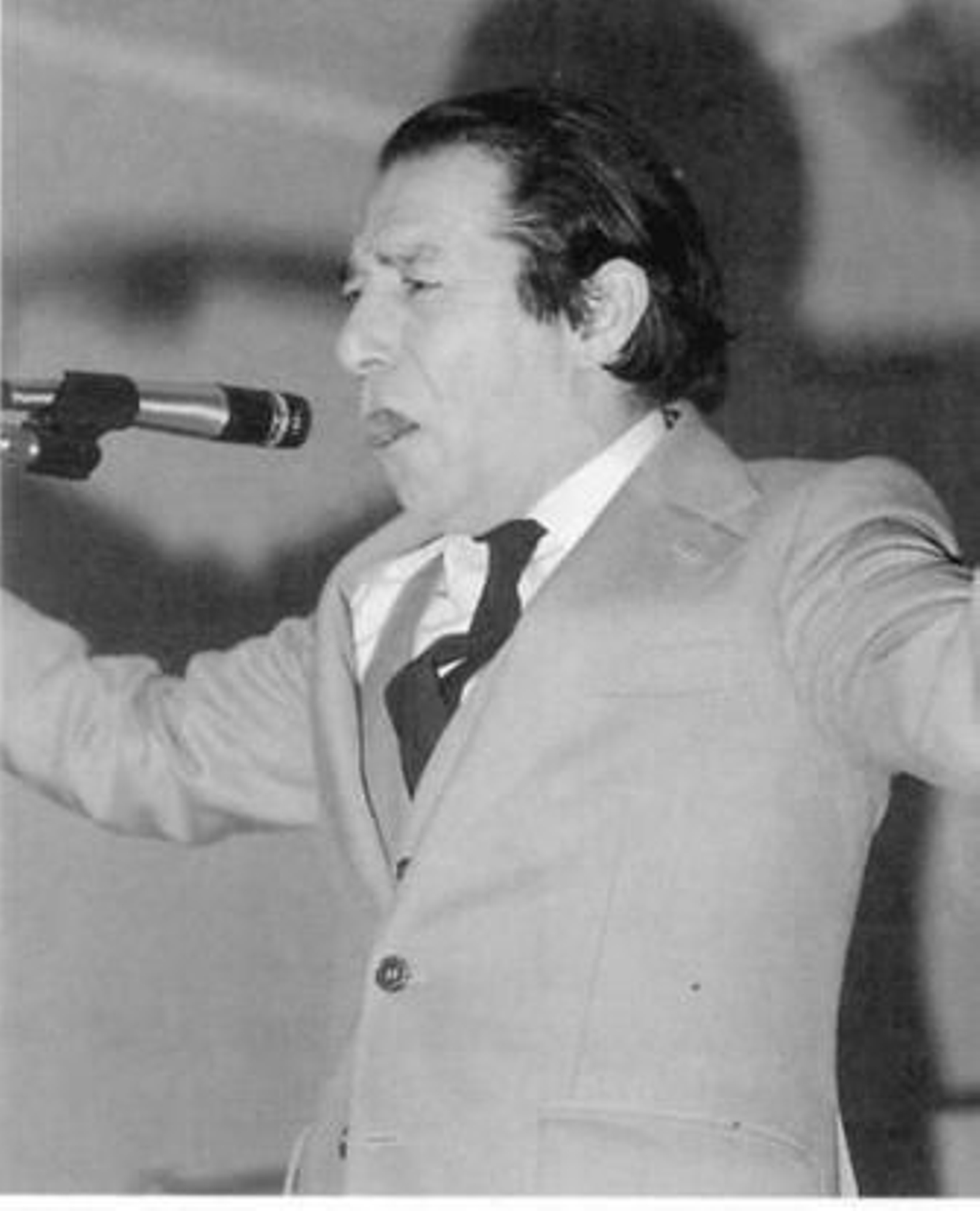 El cantaor Paco Toronjo en una de sus últimas actuaciones.