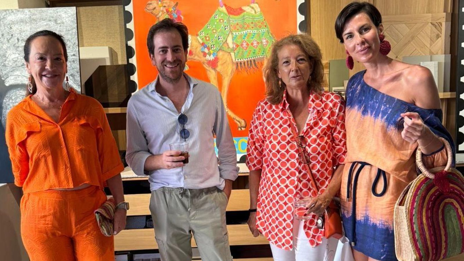 Gracia O’Neill, Julián Martín, Carmen Montero de los Ríos y Alexia Álvarez de Toledo.