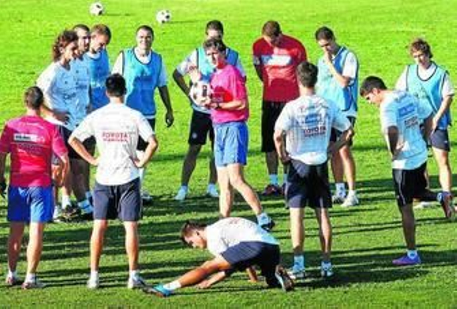 Pablo Alfaro está más que satisfecho con la entrega de los profesionales albiazules.