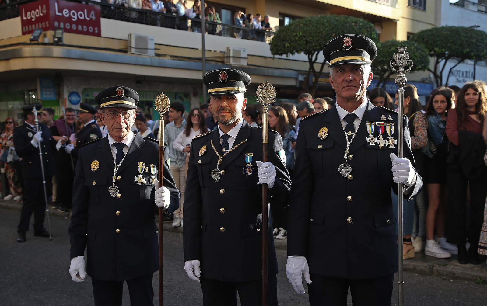 Fotos del Lunes Santo en Algeciras: Coronado de Espinas y La Columna