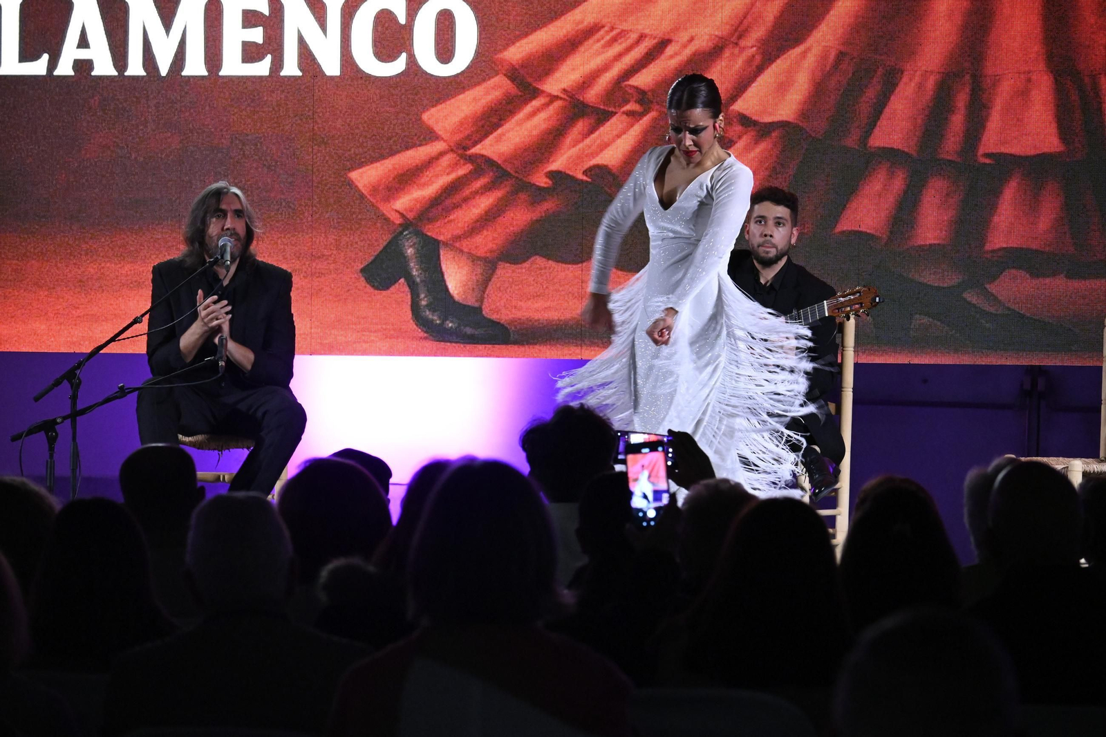 Imágenes del espectáculo de la bailaora María Canea en Huelva