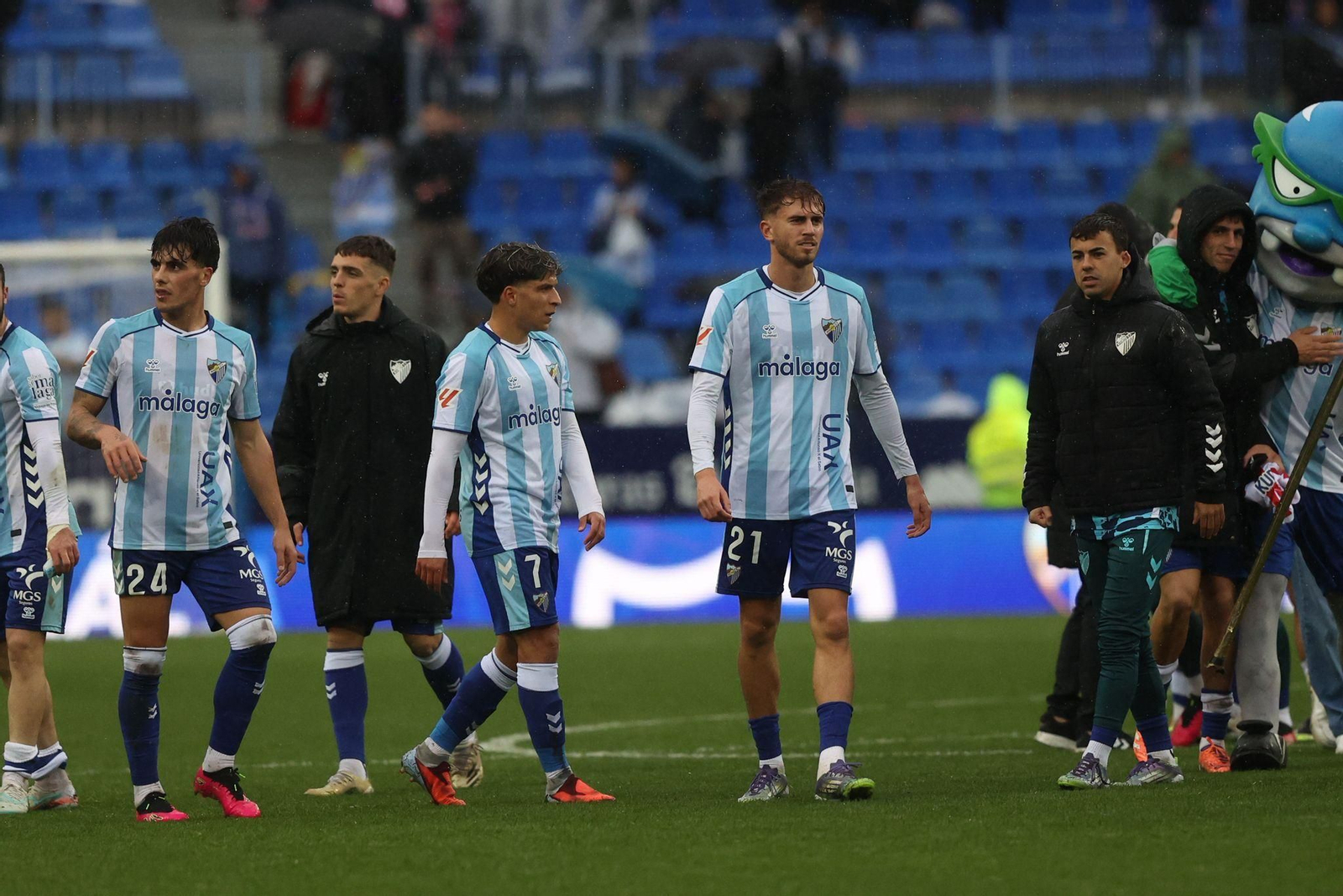 Málaga CF-Almería, en fotos