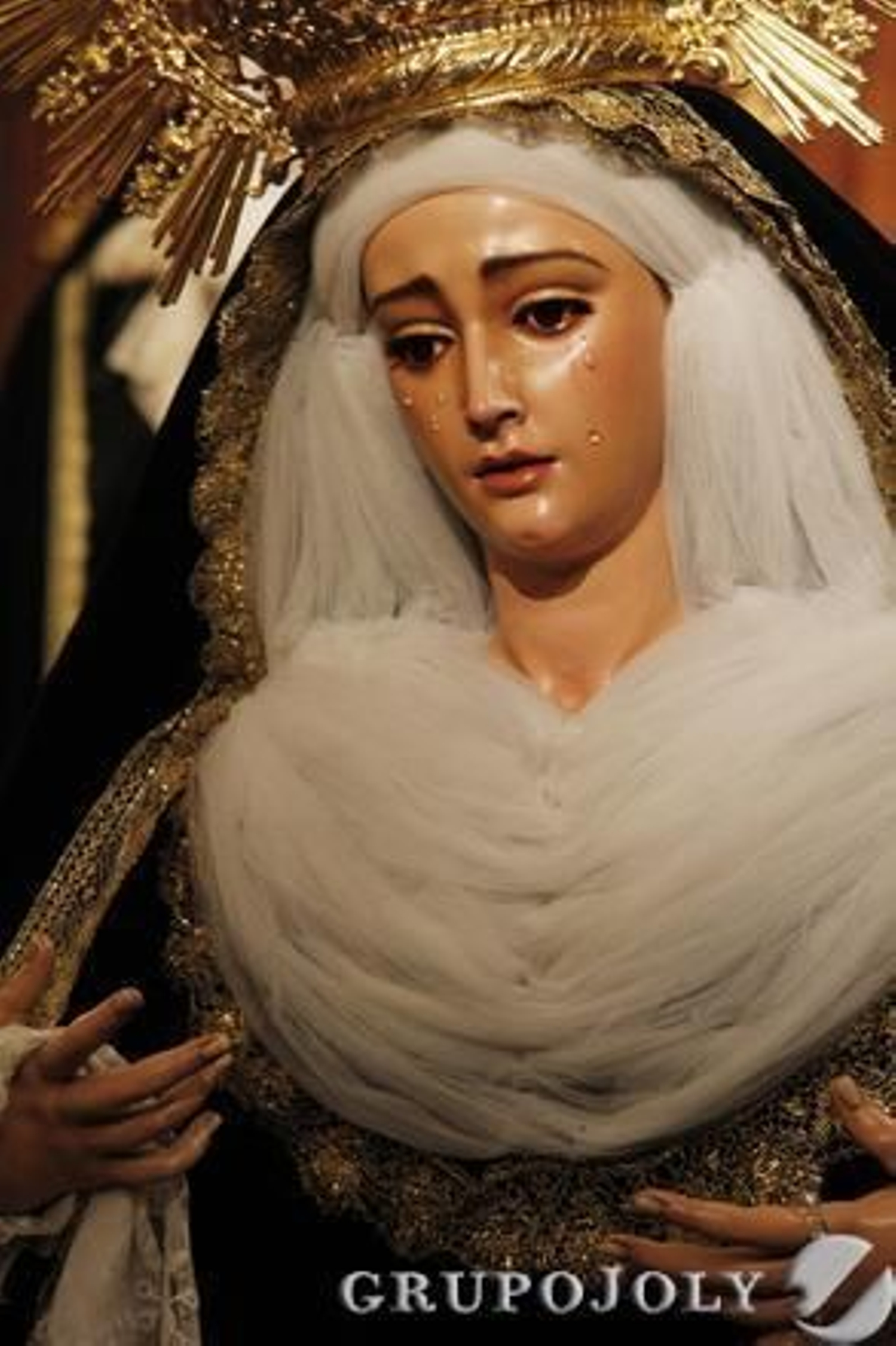 Imagen de la Dolorosa tras ser restaurada por Álvarez Duarte.

Foto: Victoria Hidalgo