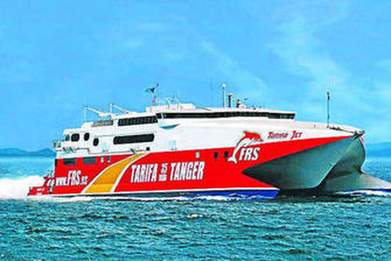 El buque 'Tarifa Jet', en una imagen de archivo.