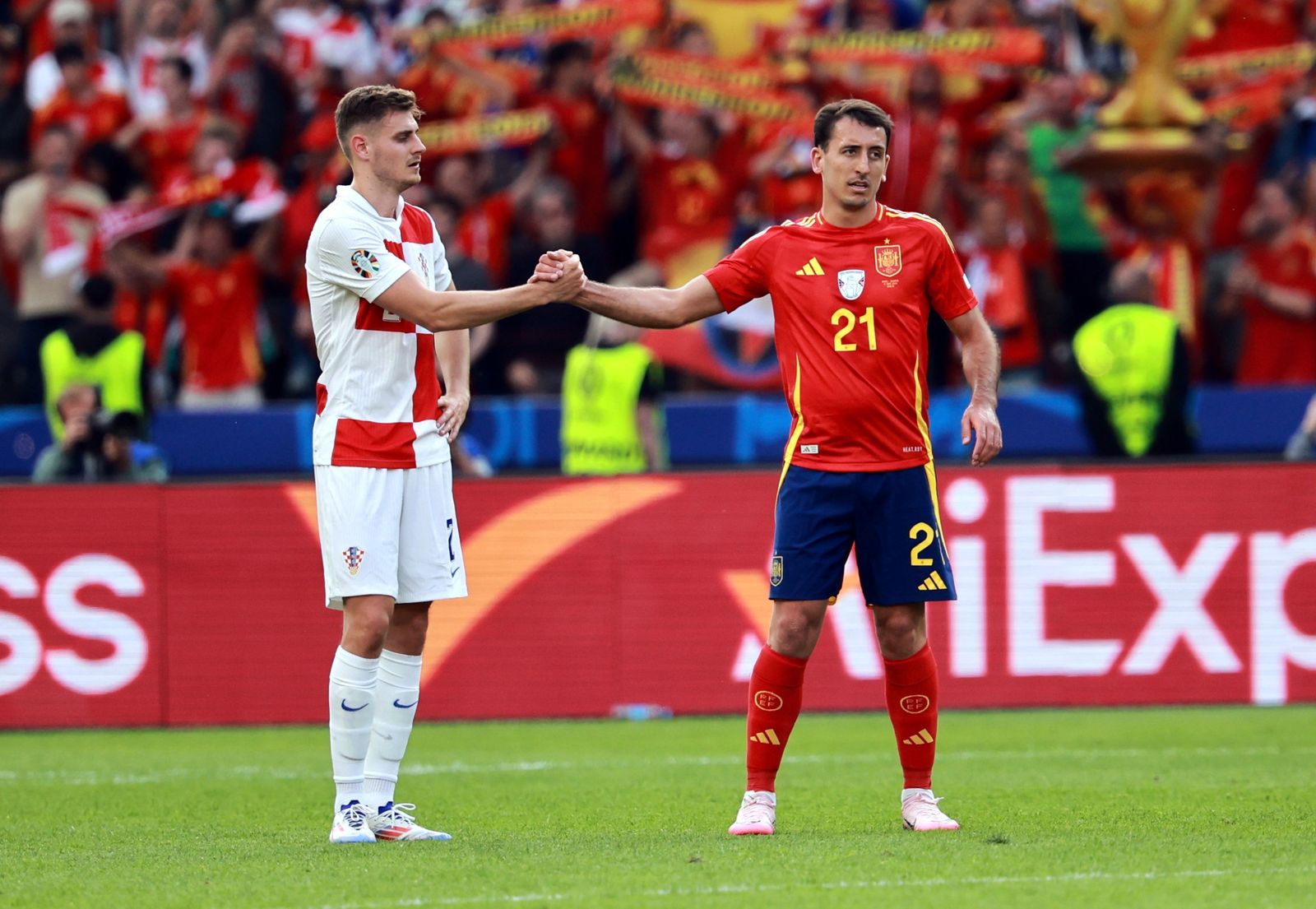 Las fotos del España - Croacia en la Eurocopa de Alemania 2024