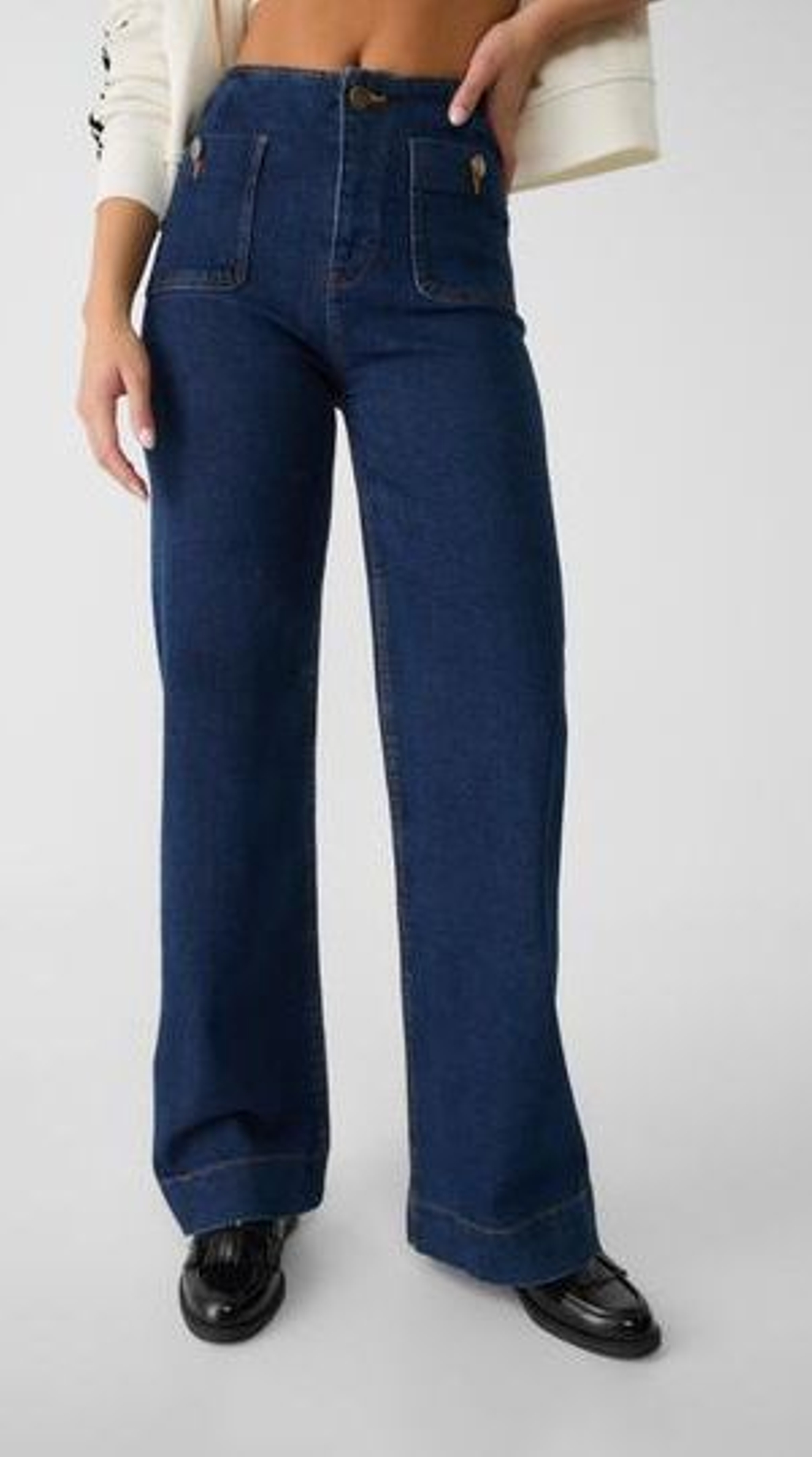 D77 Jeans Minimal con Bolsillos