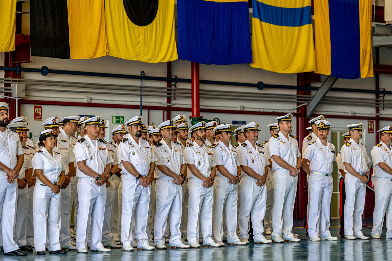Imágenes de la Despedida del Sea King de la quinta escuadrilla