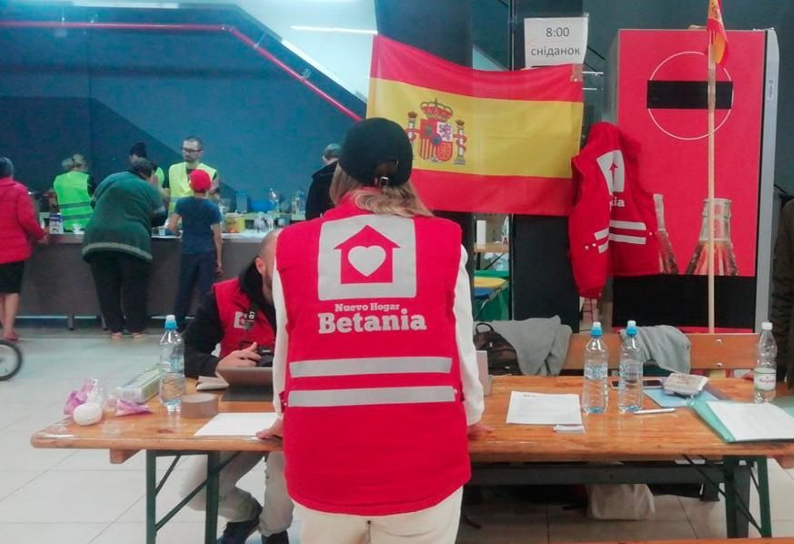 Una integrante de Nuevo Hogar Betania.