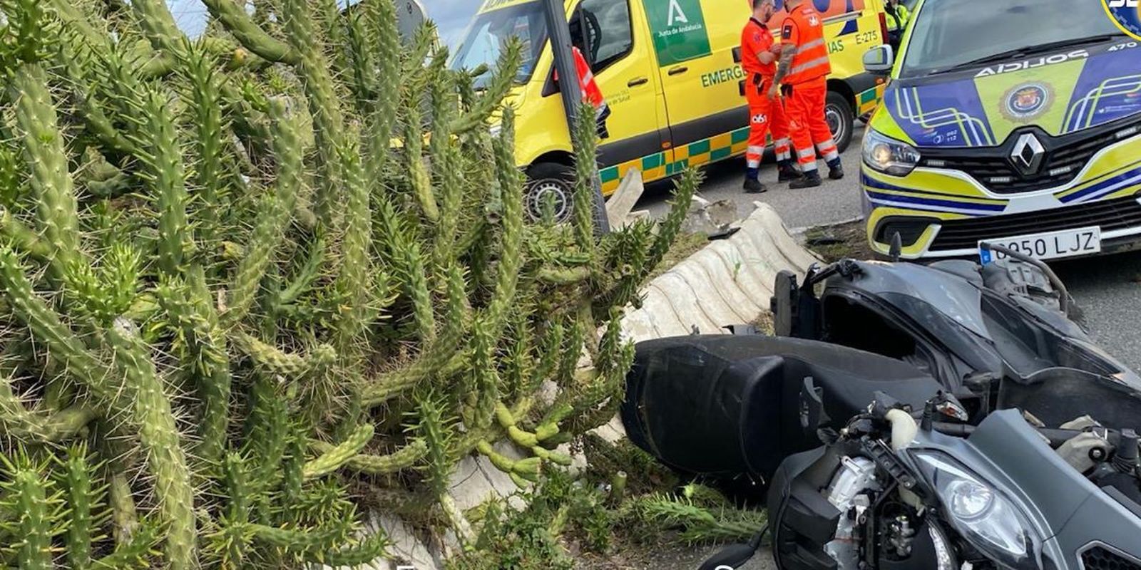 Muere un hombre en La Cartuja de Sevilla en un accidente de tráfico