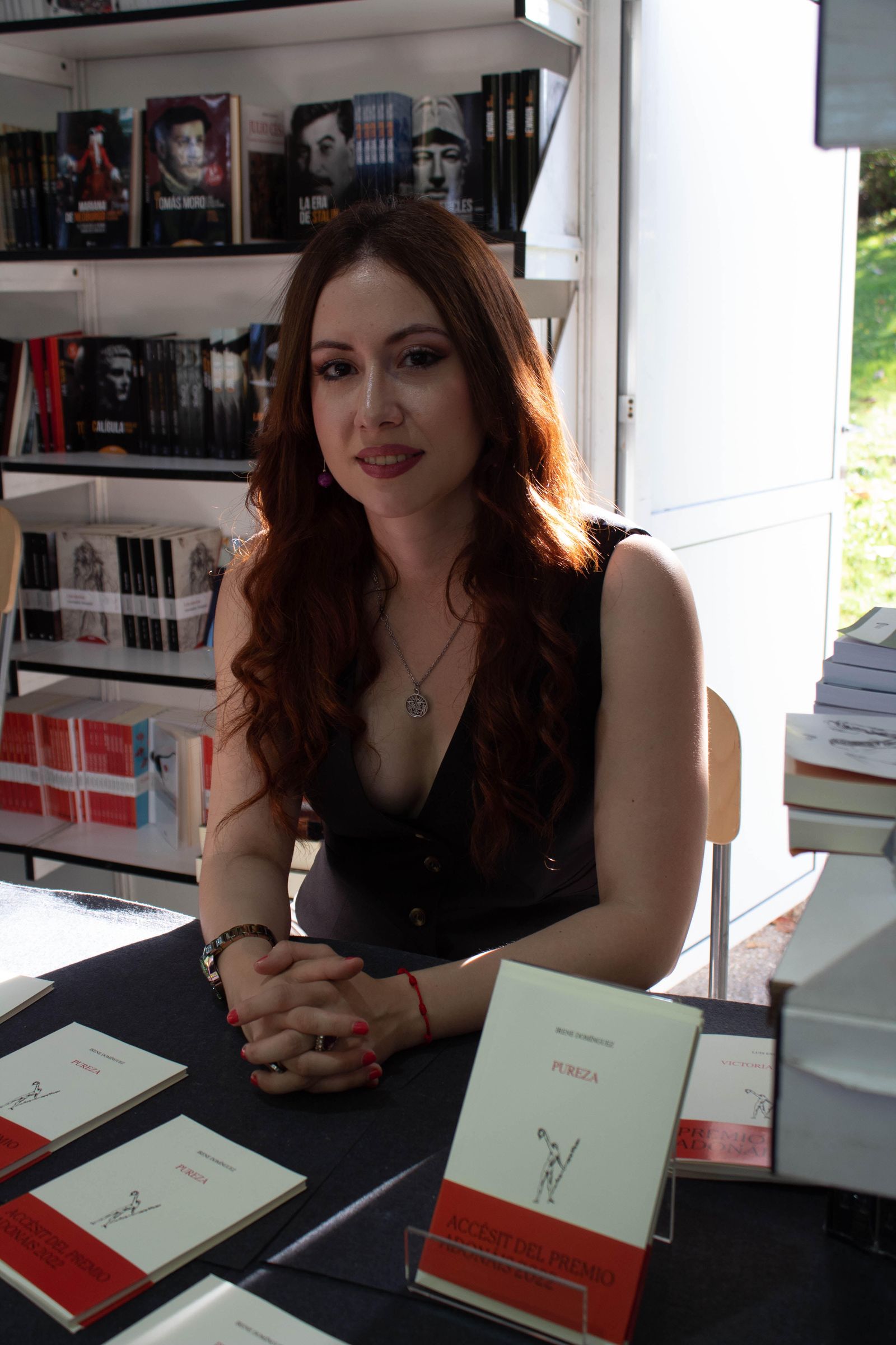 La poeta Irene Domínguez.