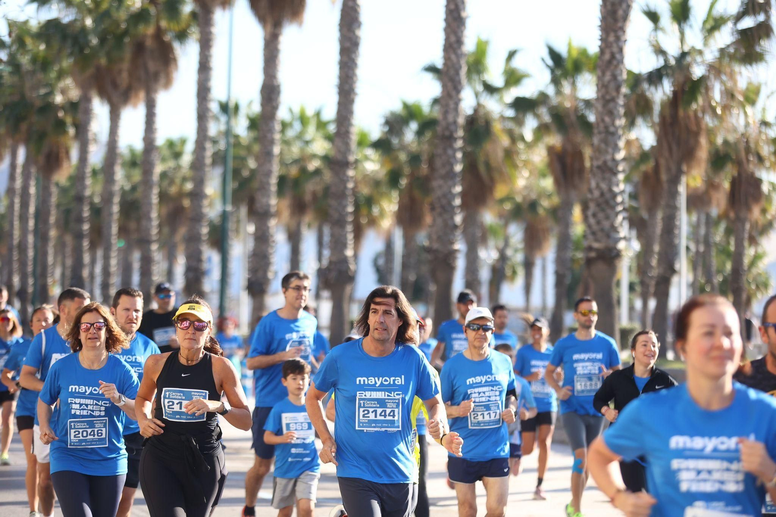 Las mejores fotos de la I Carrera Solidaria Mayoral de Málaga