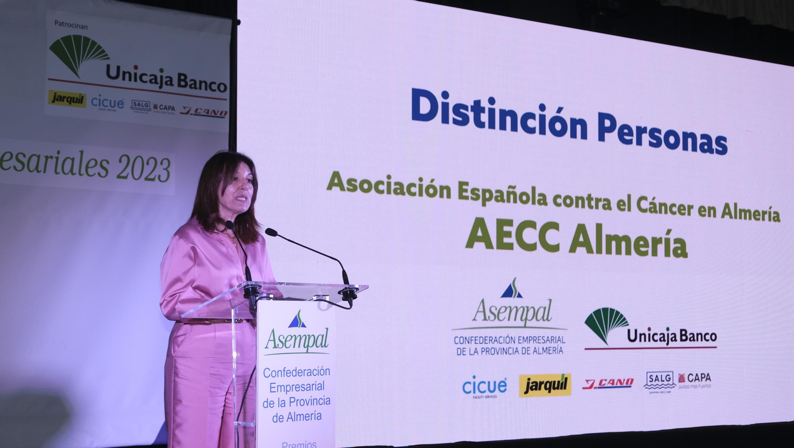 Imágenes de la gala de entrega de los Premios Asempal 2023, en el Hotel Playadulce